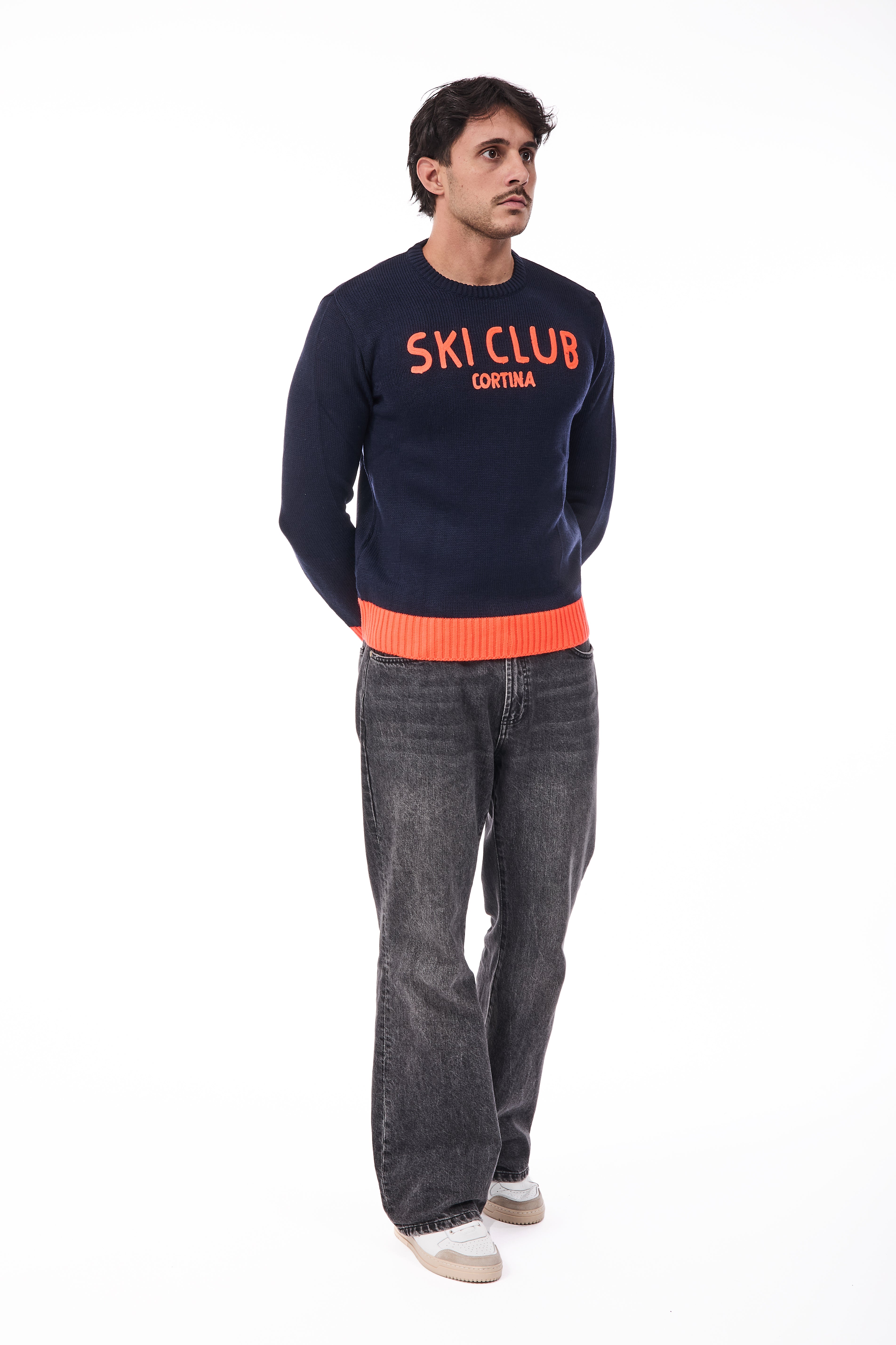 Maglione Superculture AK7039 Blu