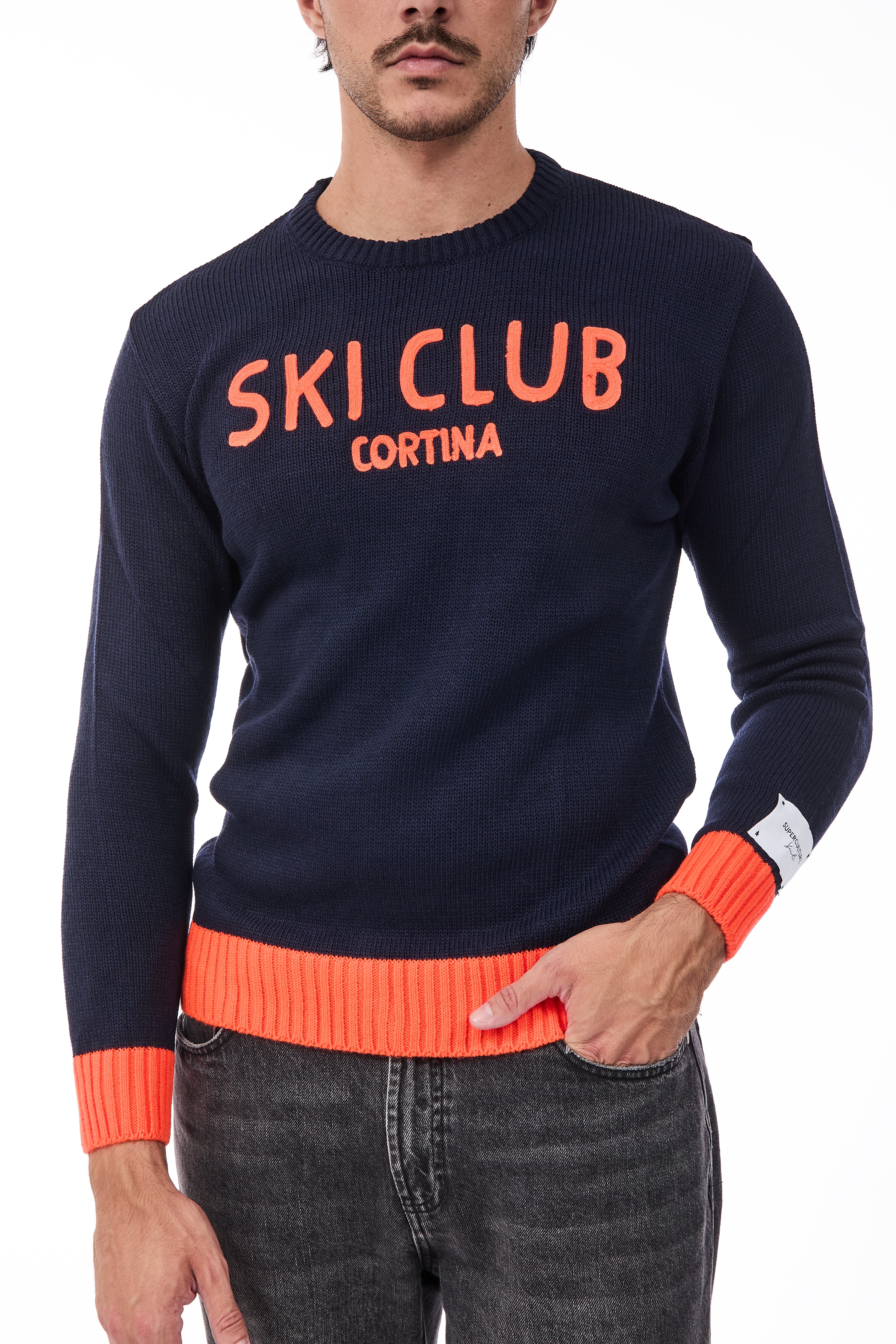 Maglione Superculture AK7039 Blu