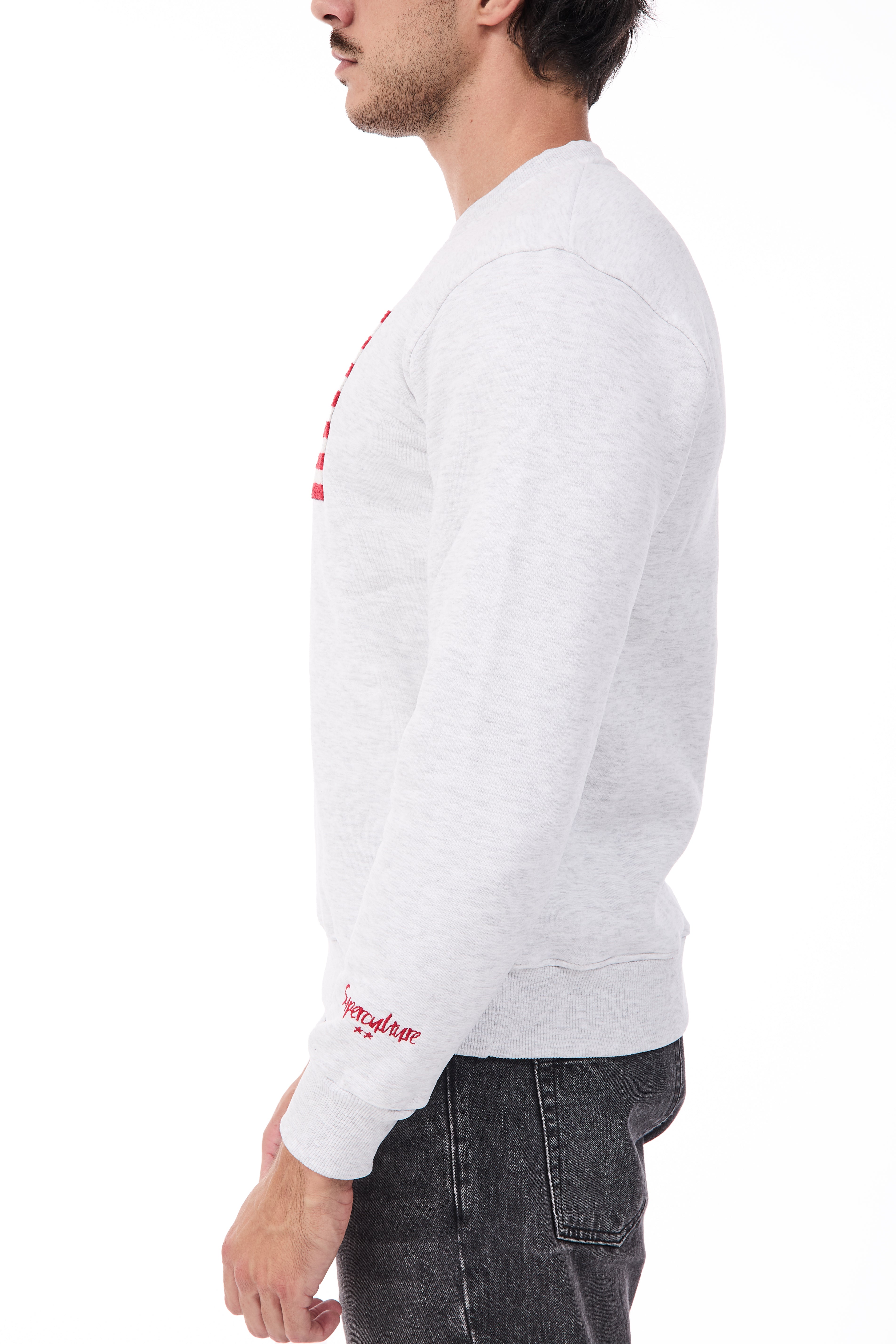 Felpa Superculture A3023 Grigio