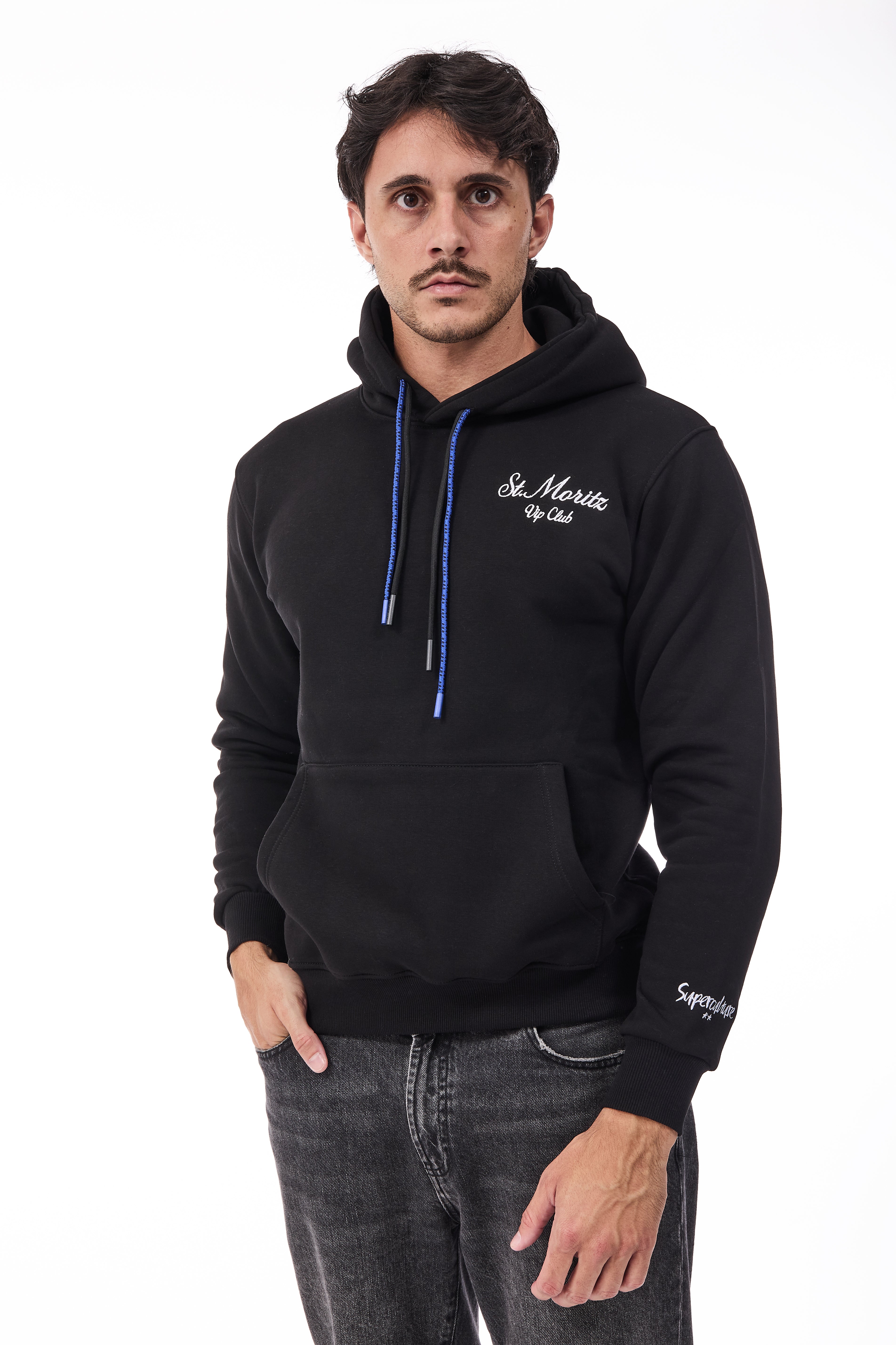 Felpa Superculture A3007 Nero