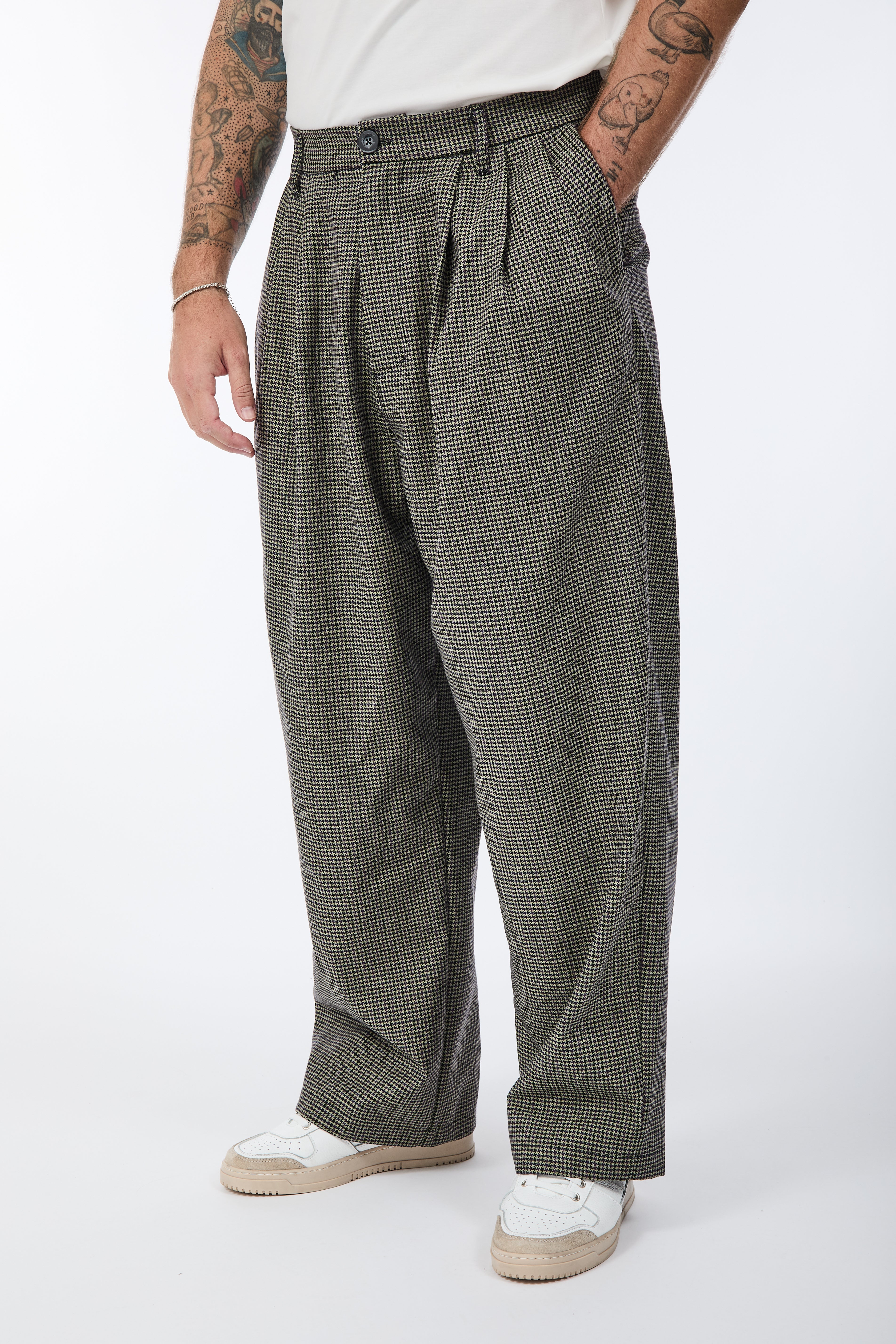 Pantalone Imperial Palazzo Pied de Poule
