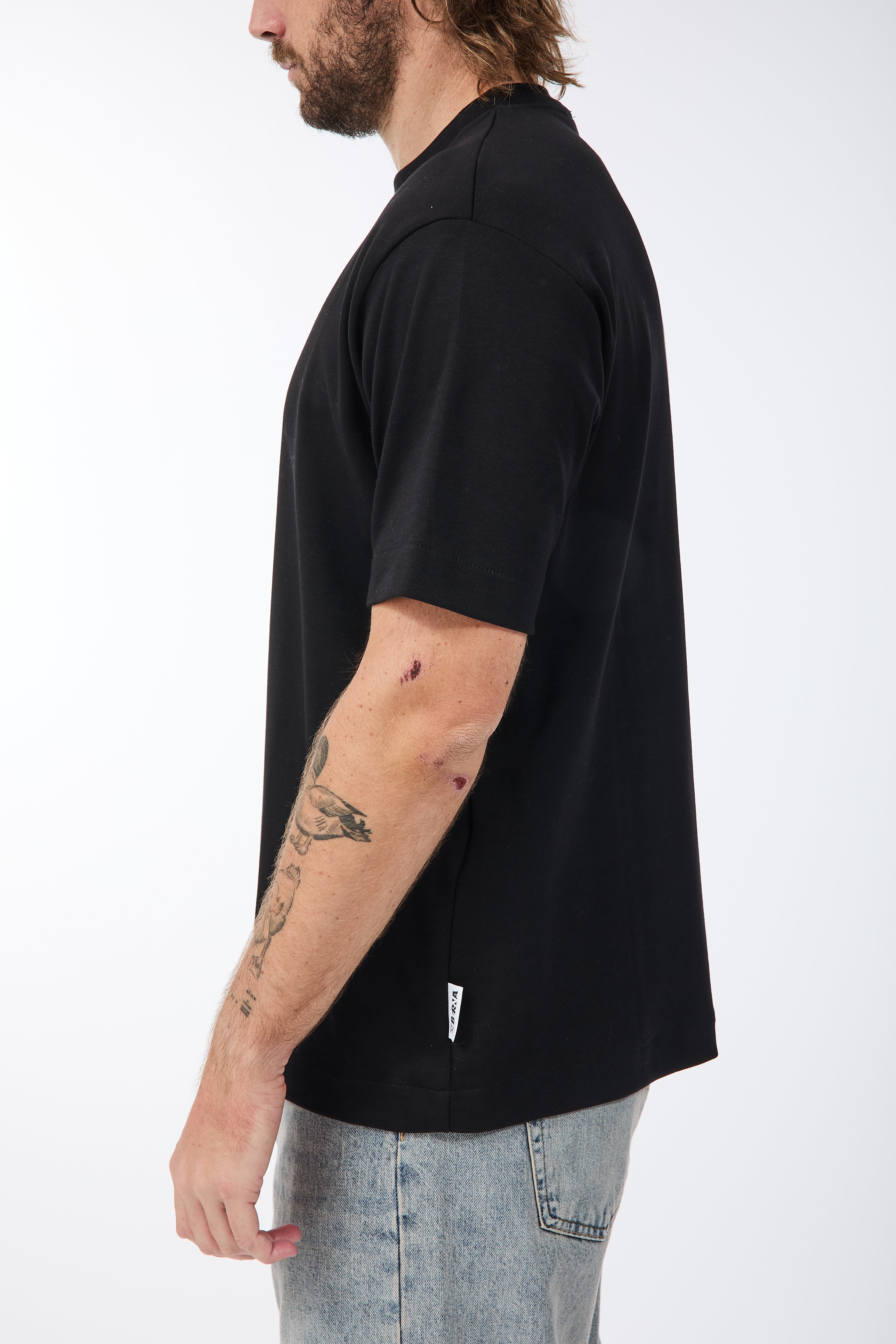 T-shirt Berna Interlock Nero