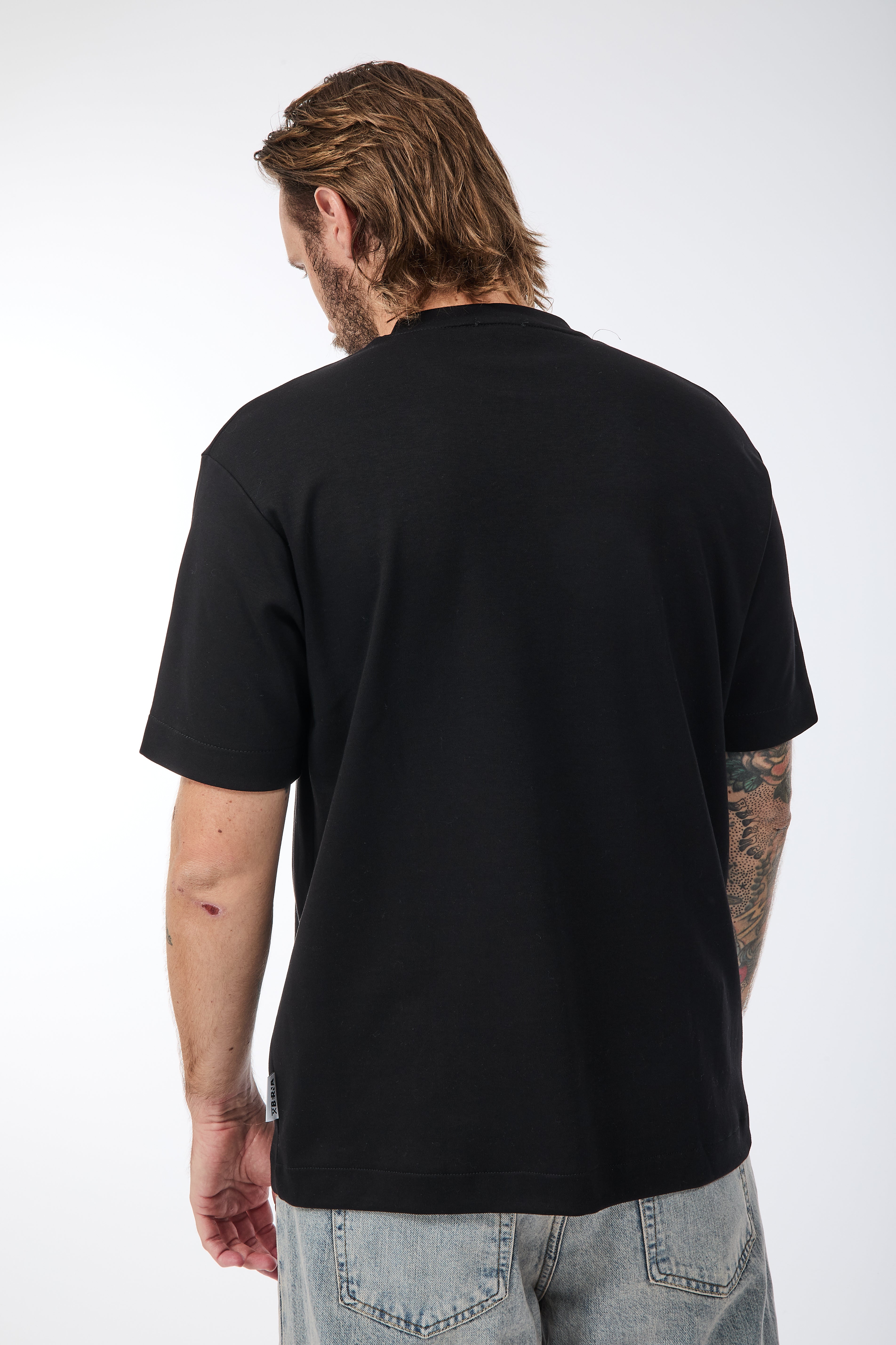 T-shirt Berna Interlock Nero