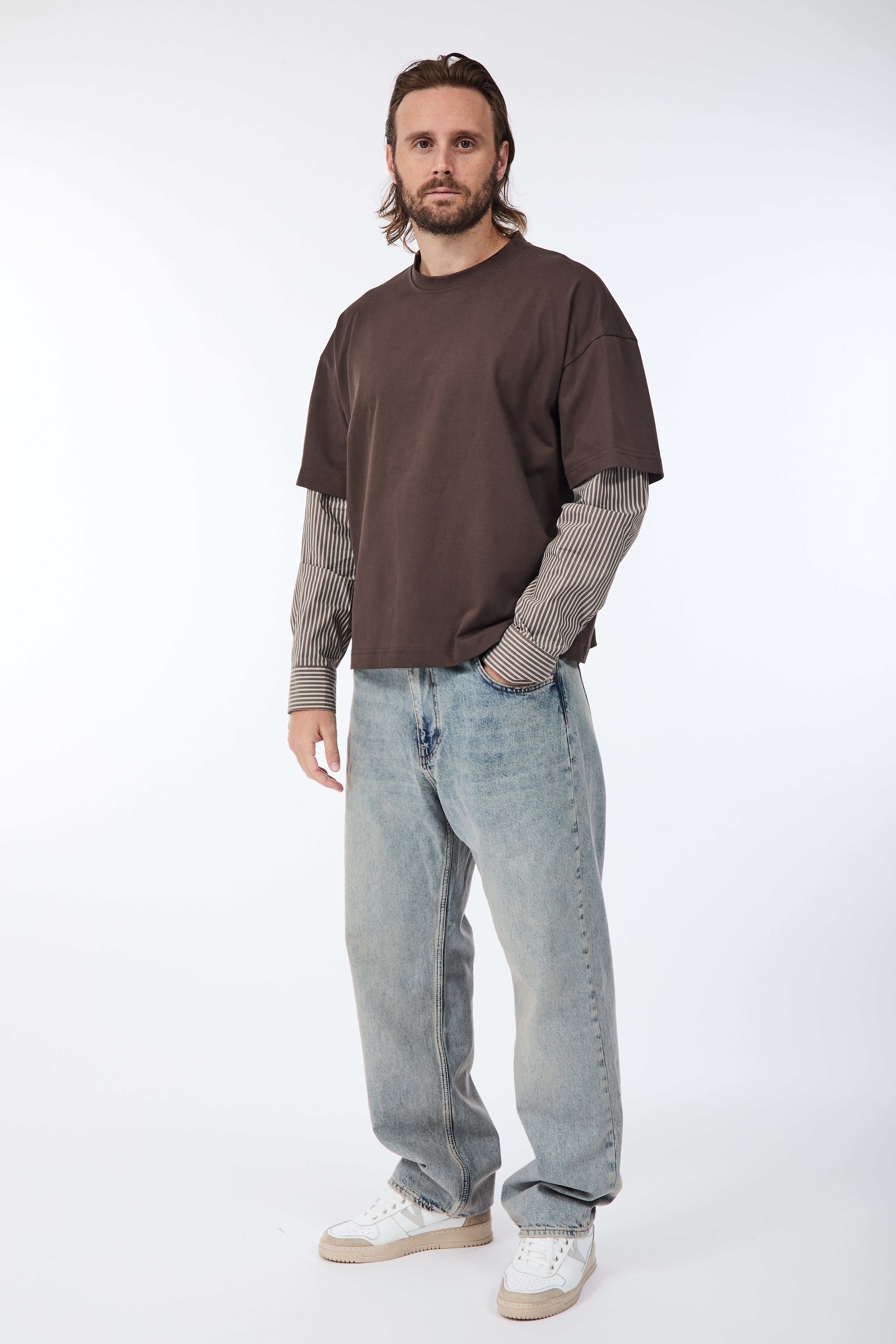 T-shirt Imperial Doppia Manica Moro