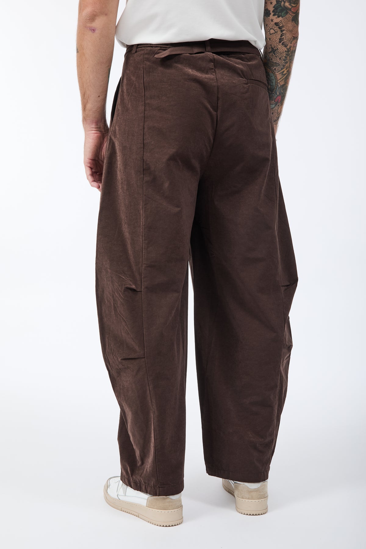 Pantalone Berna Barrel Caffè