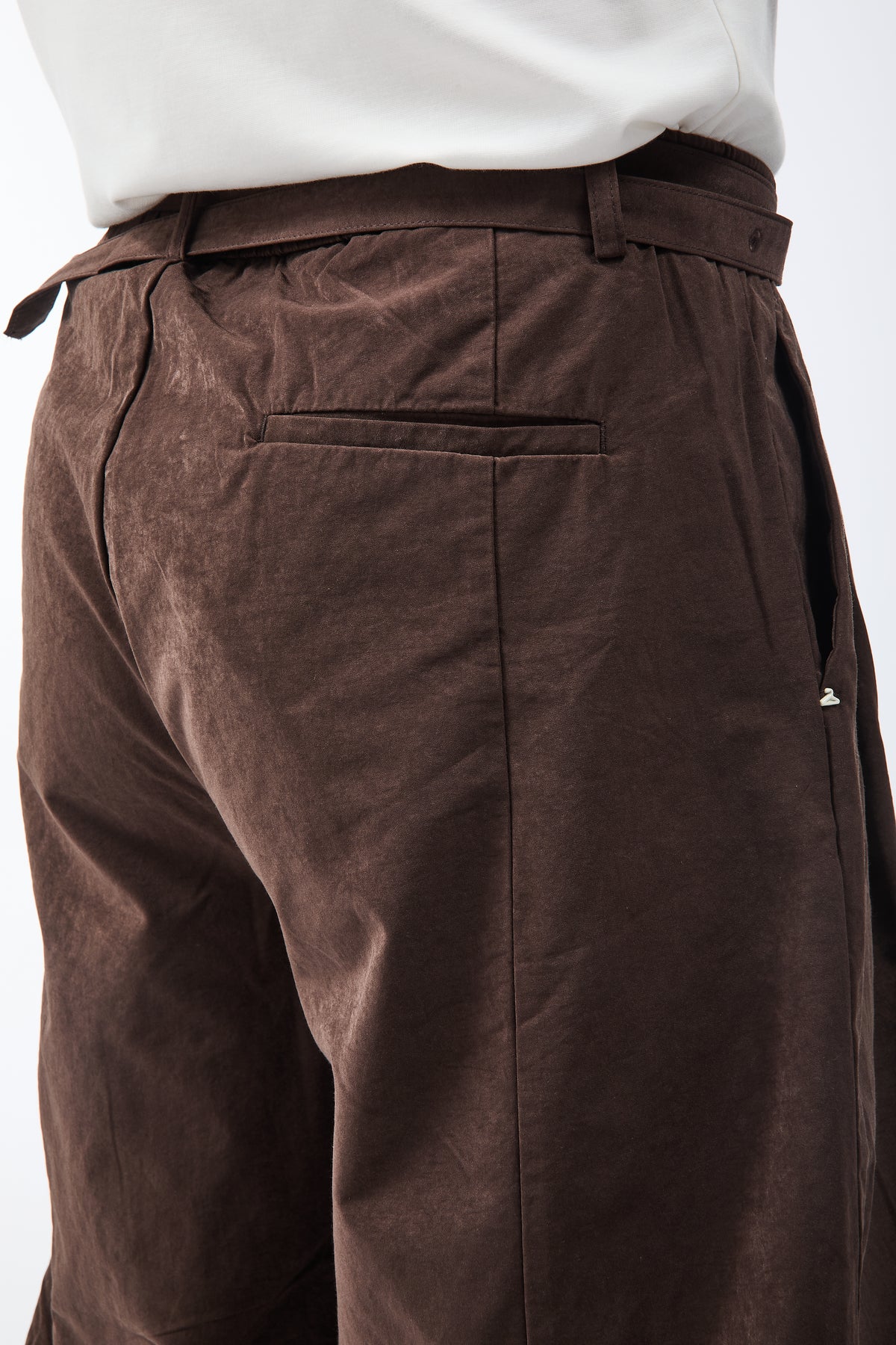 Pantalone Berna Barrel Caffè