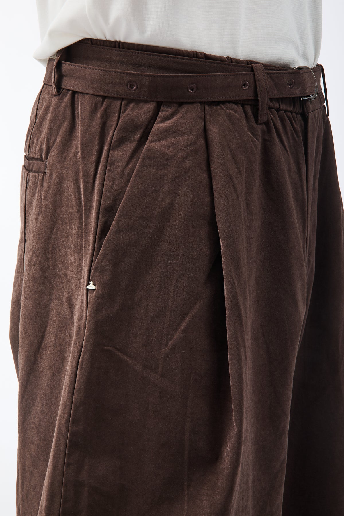 Pantalone Berna Barrel Caffè
