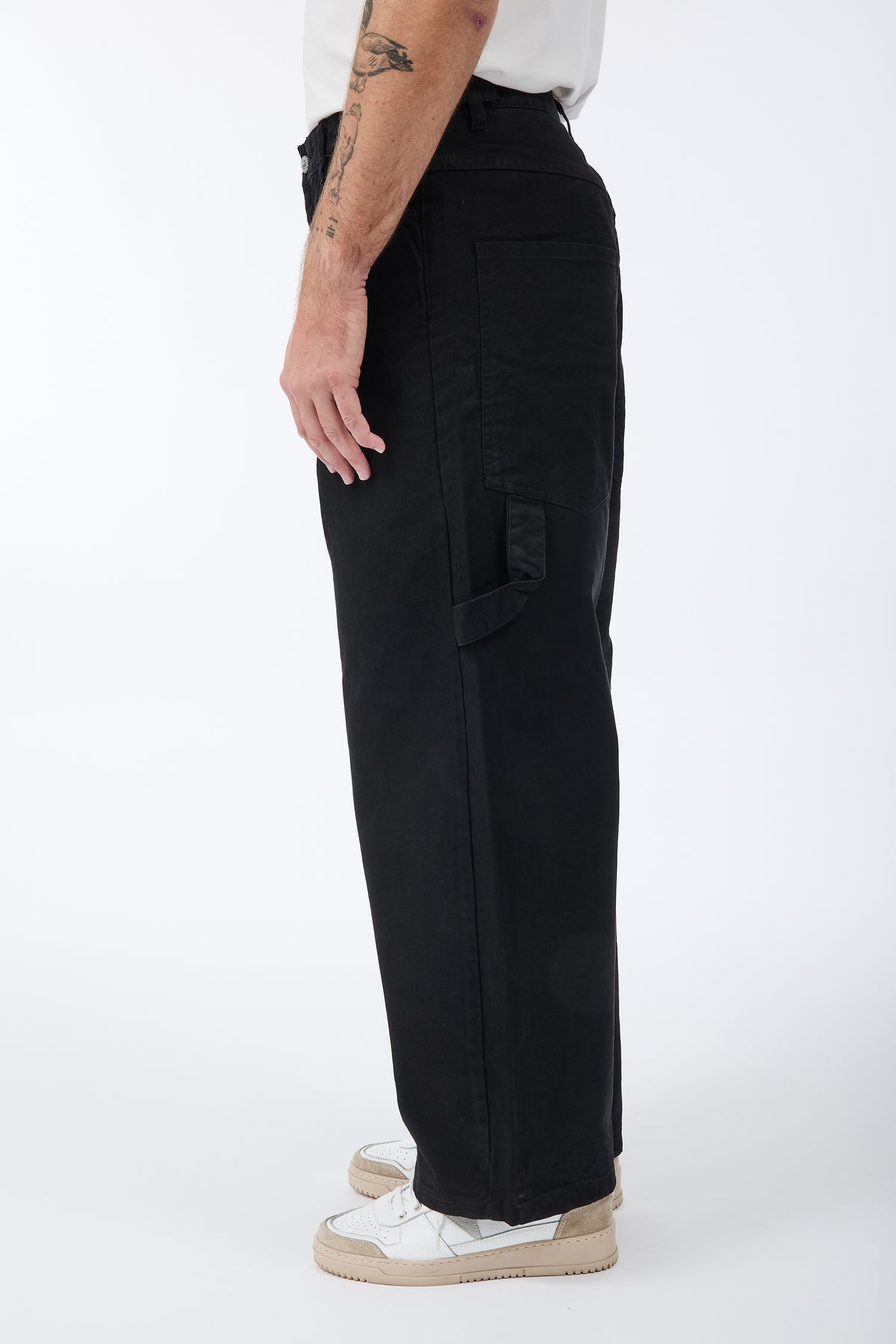 Jeans Berna Work Nero Canvas