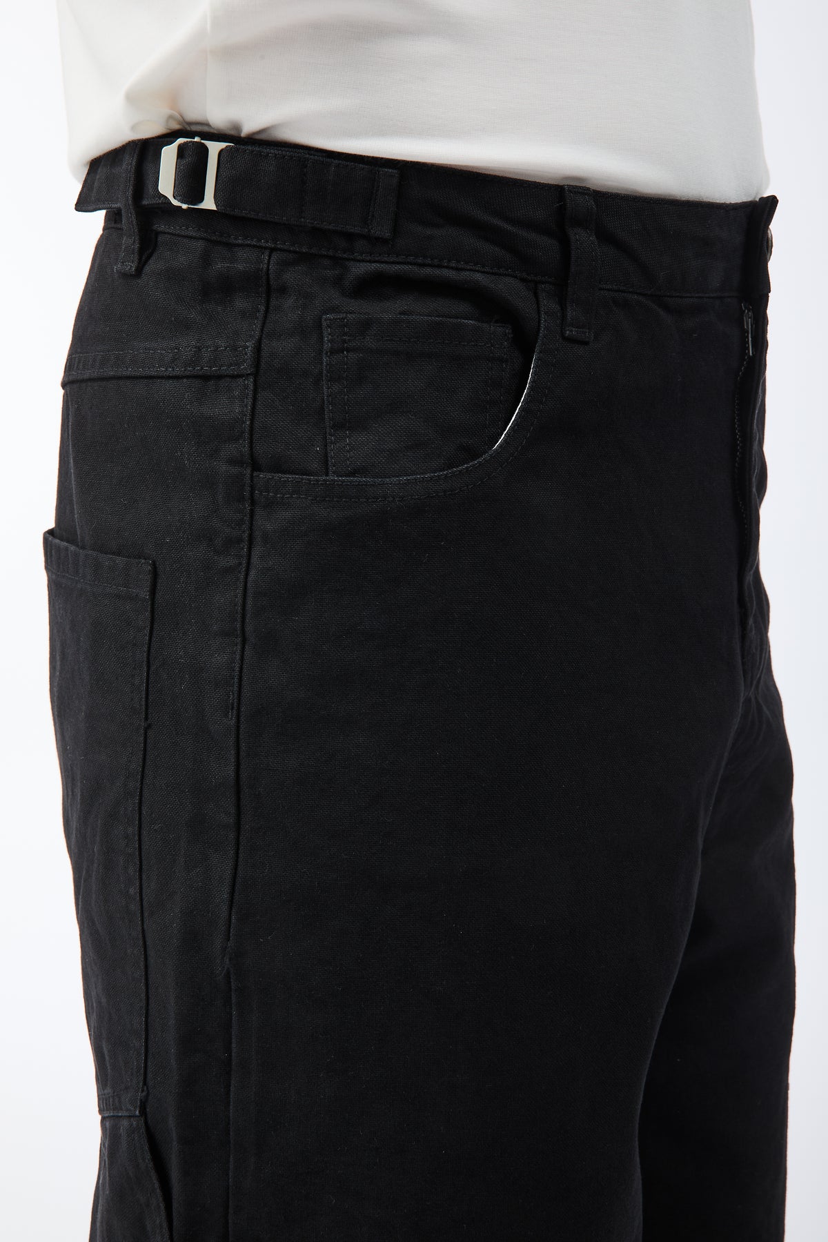 Jeans Berna Work Nero Canvas