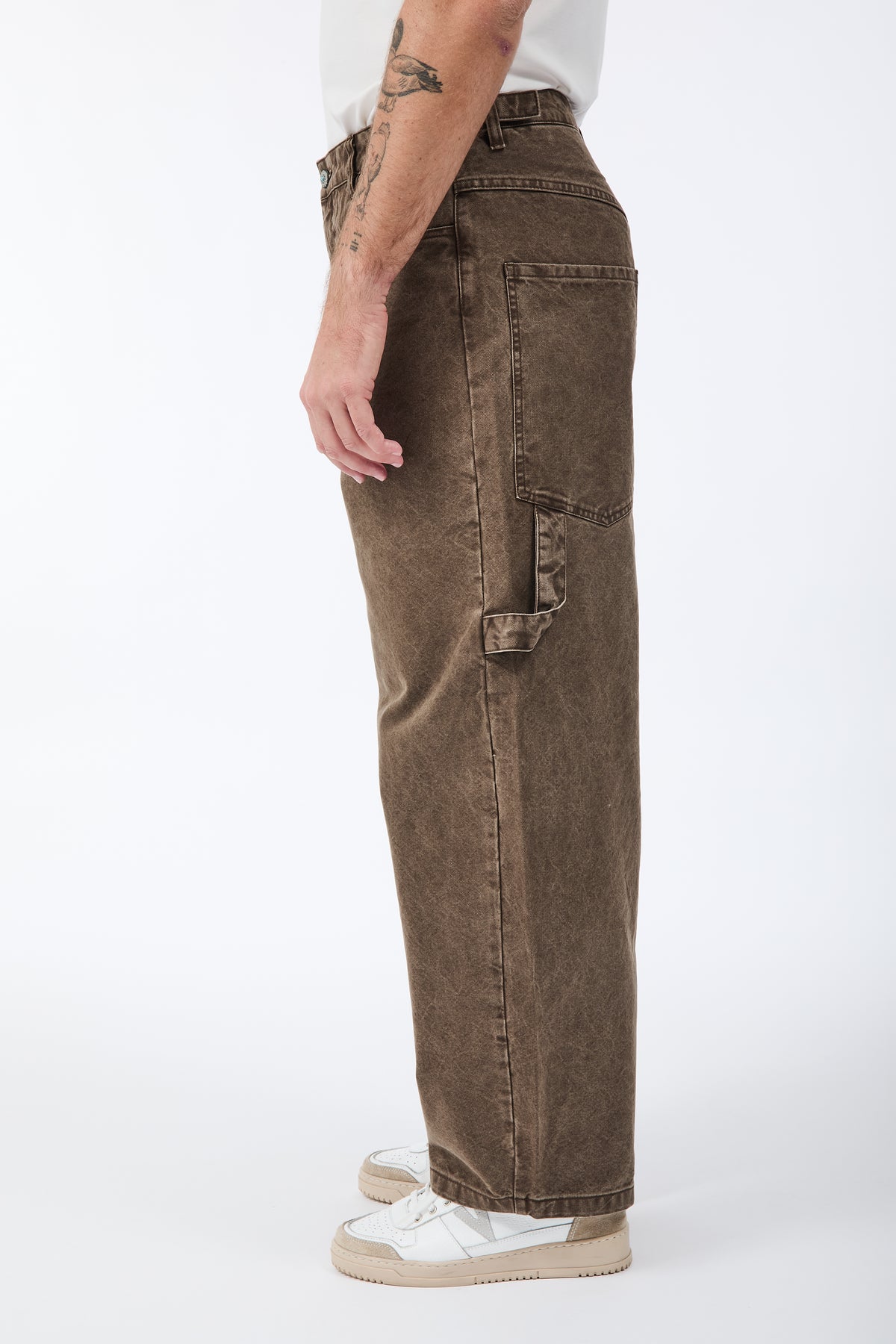 Jeans Berna Work Cioccolato Canvas