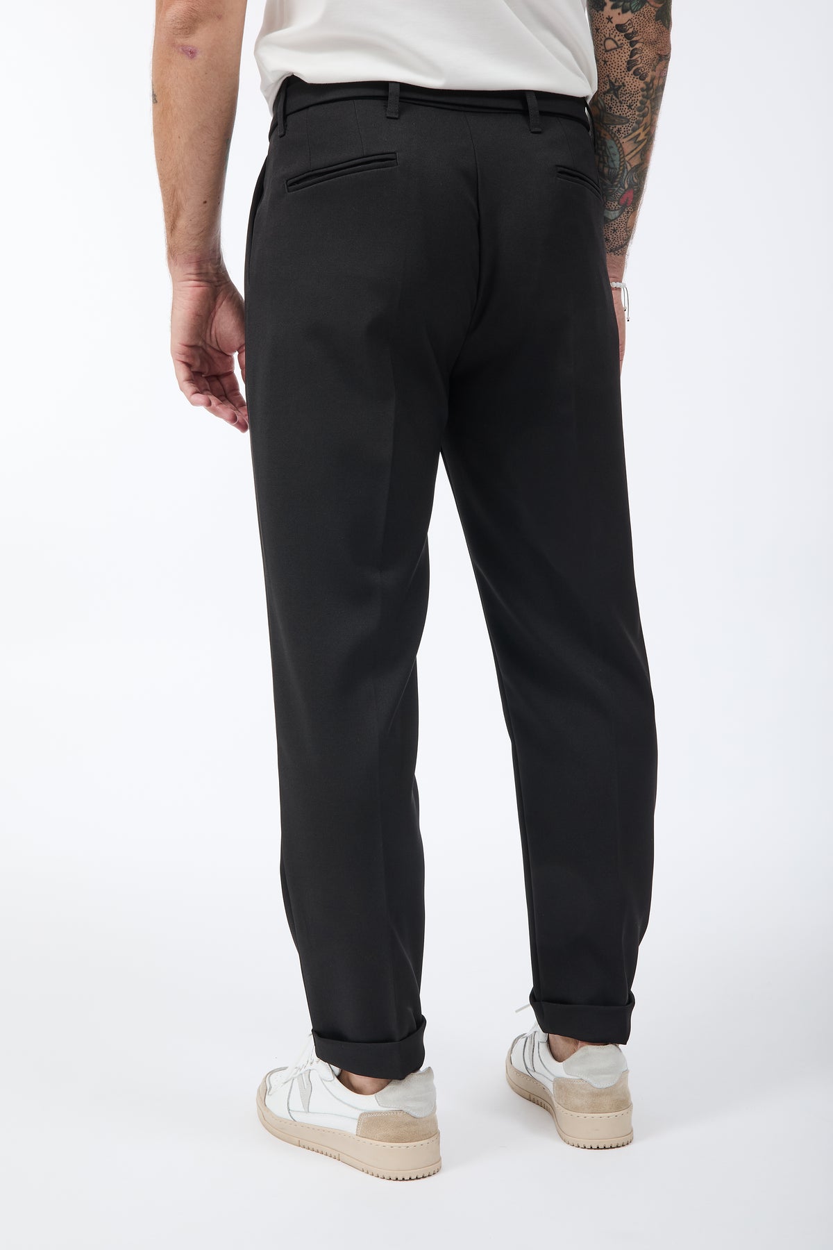 Pantalone Berna Cintura Nero 031