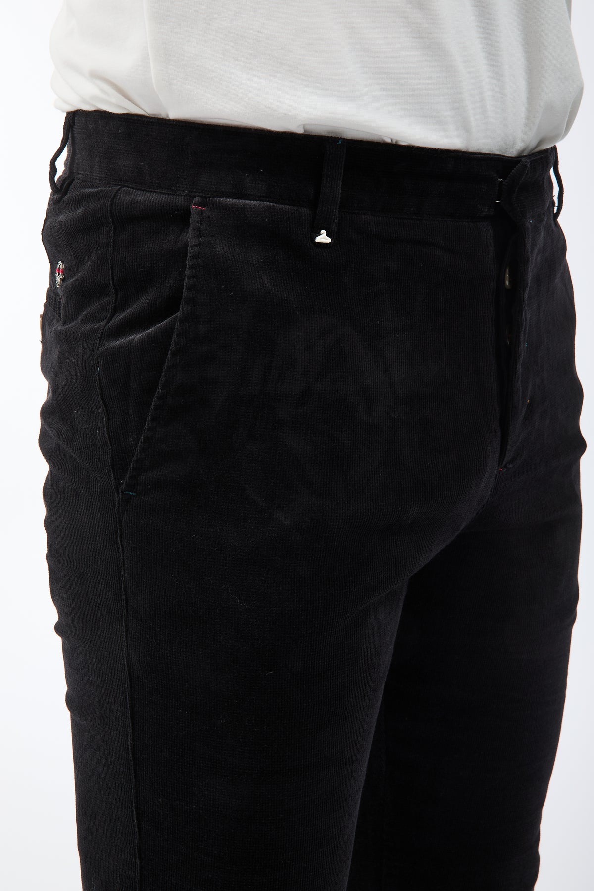 Pantalone Berna Chinos Velluto Nero  310