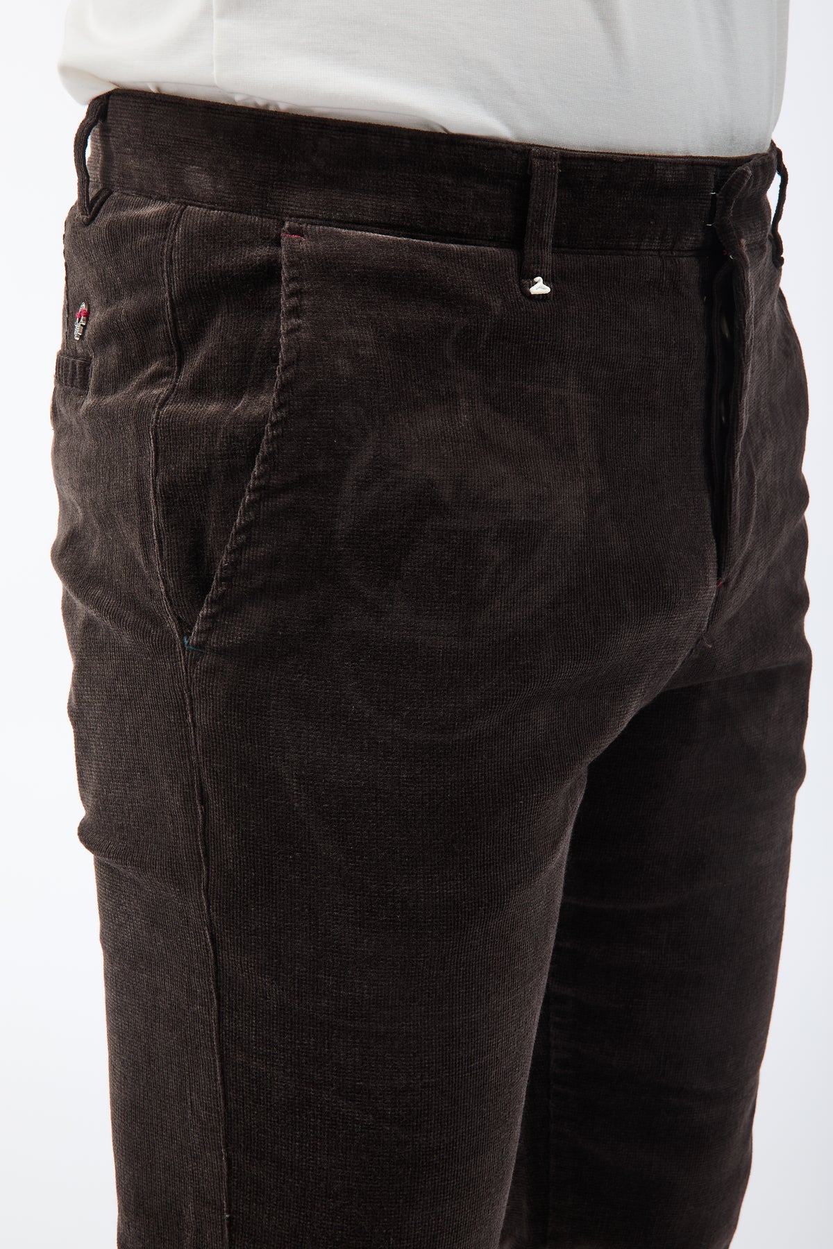 Pantalone Berna Chinos Velluto Caffè 310