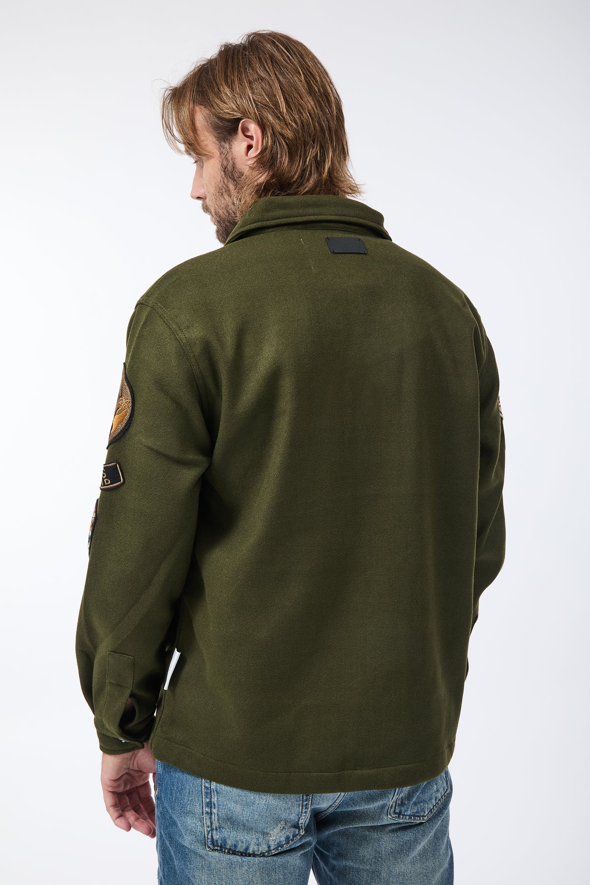 Overshirt Berna Boyscout patch Militare
