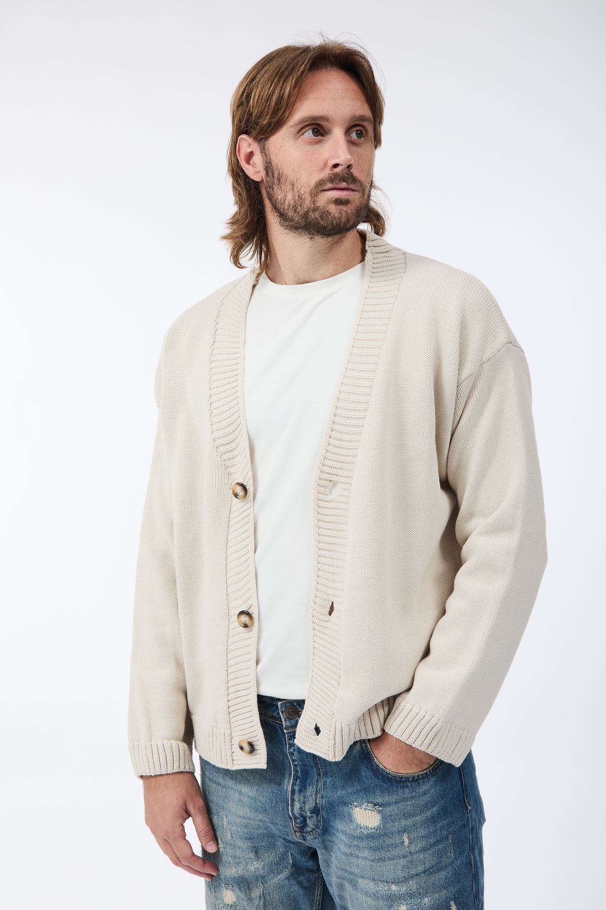 Cardigan Why Not Brand KIM54 Beige
