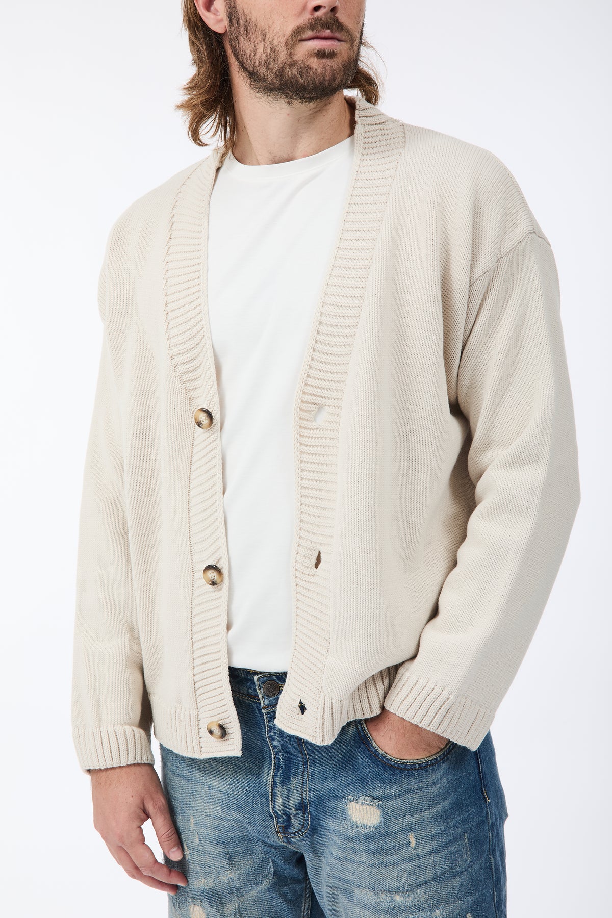 Cardigan Why Not Brand KIM54 Beige