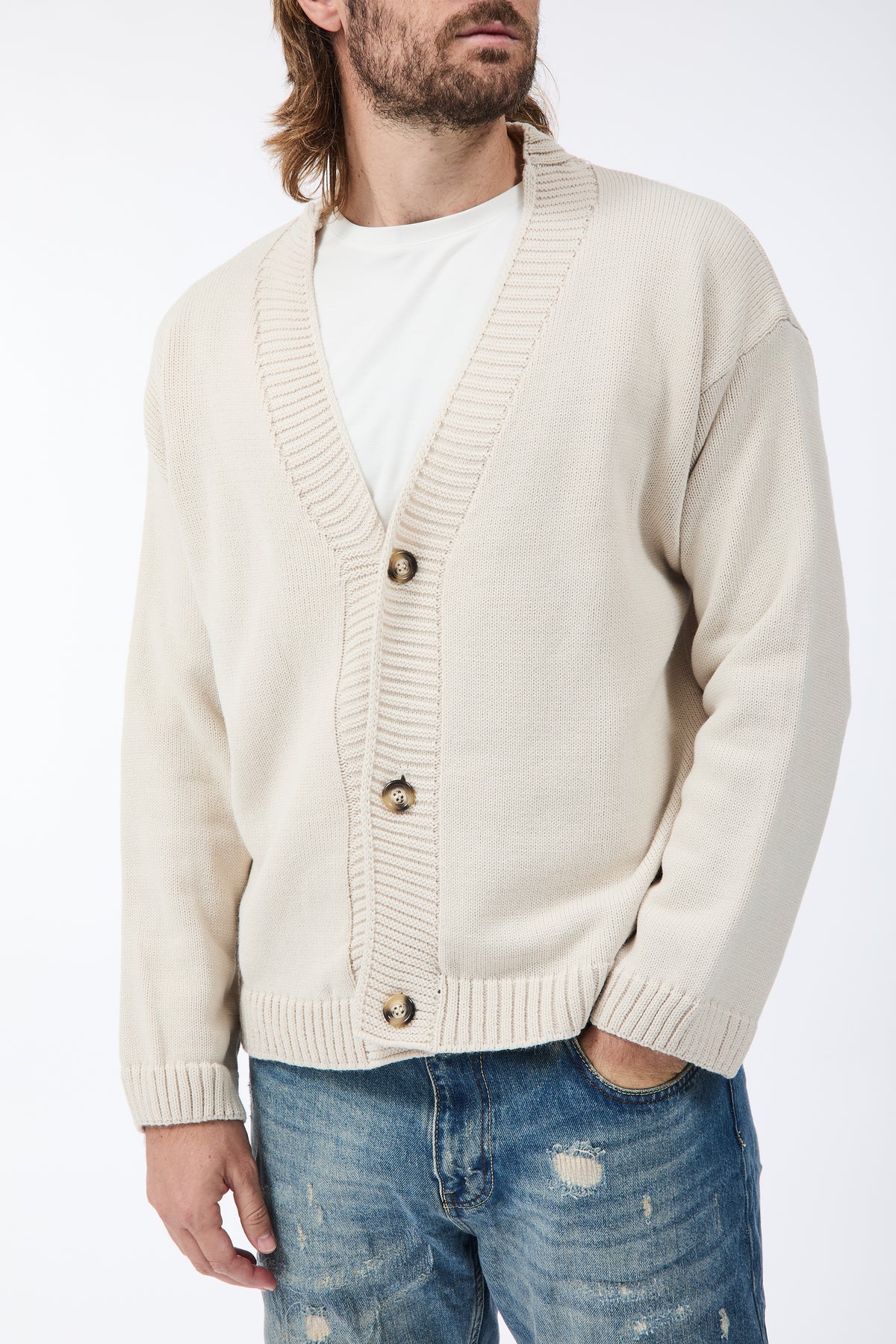 Cardigan Why Not Brand KIM54 Beige