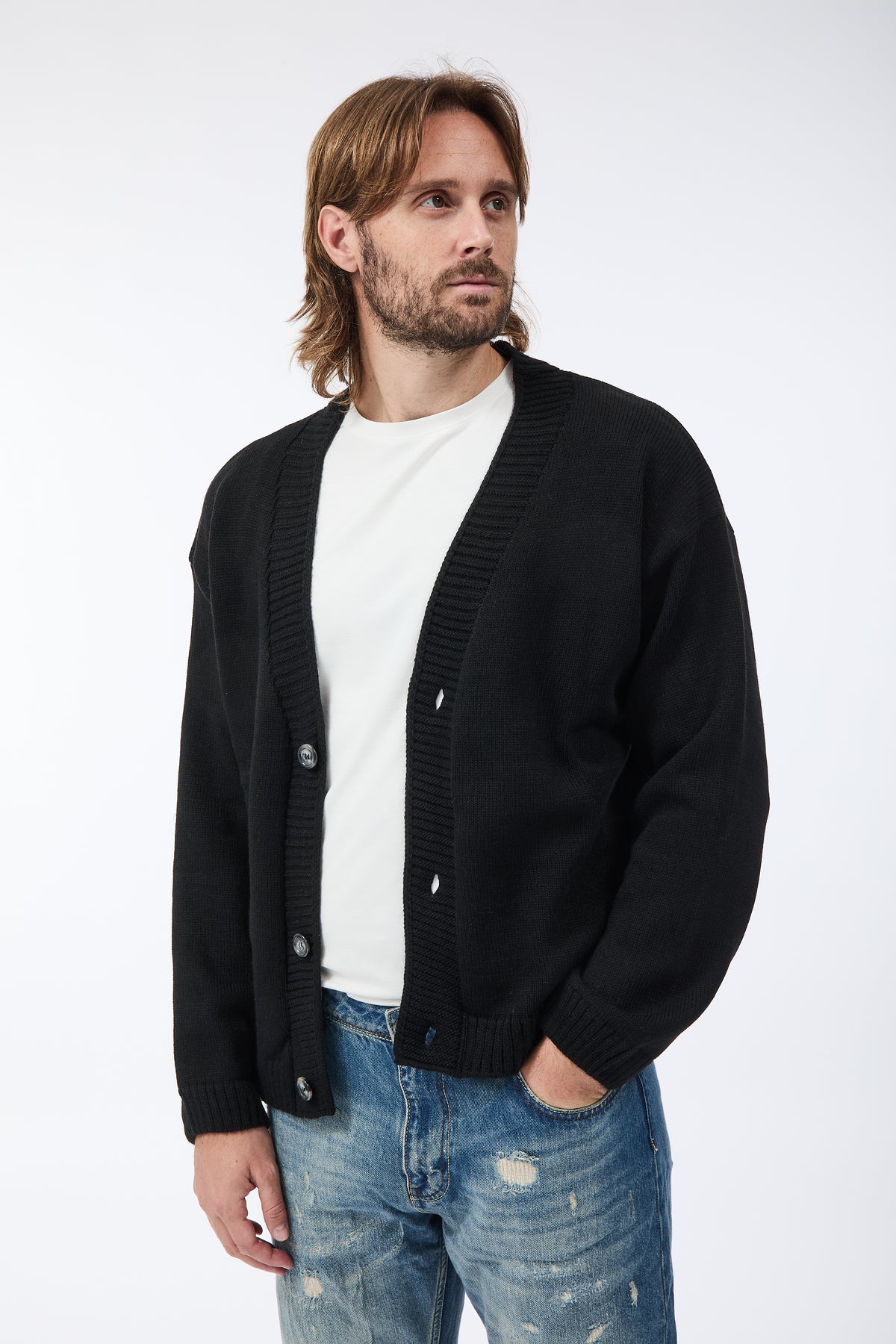 Cardigan Why Not Brand KIM54 Nero