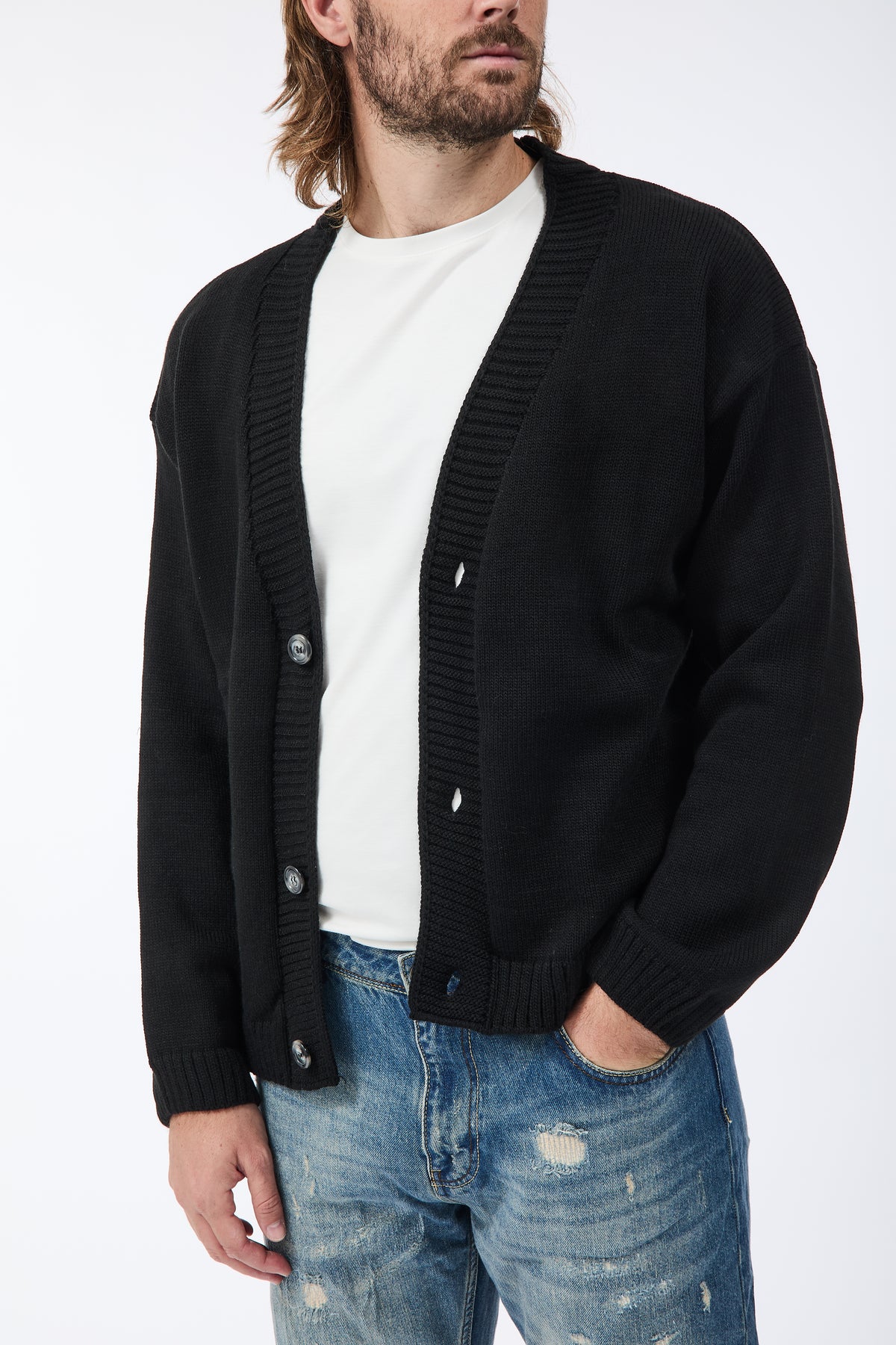 Cardigan Why Not Brand KIM54 Nero