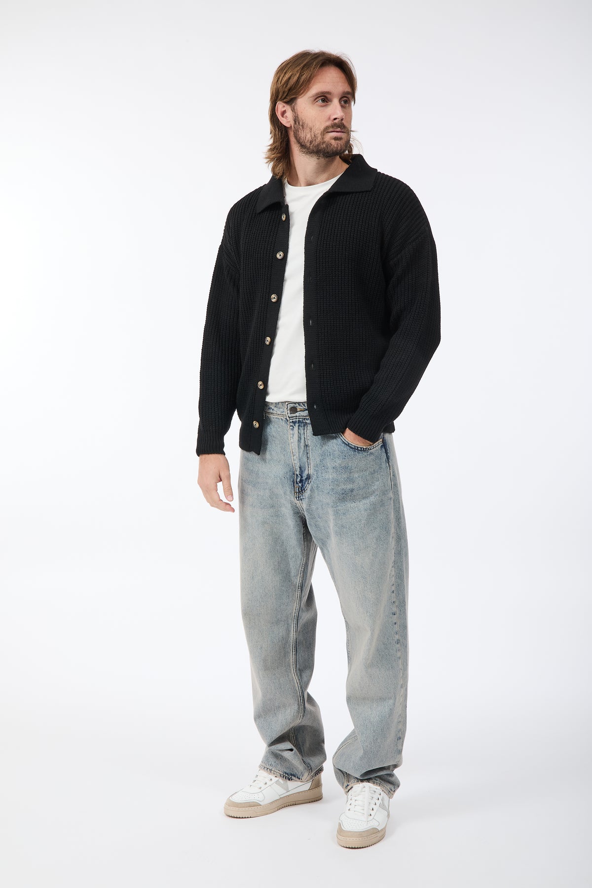 Cardigan imperial Nero C5