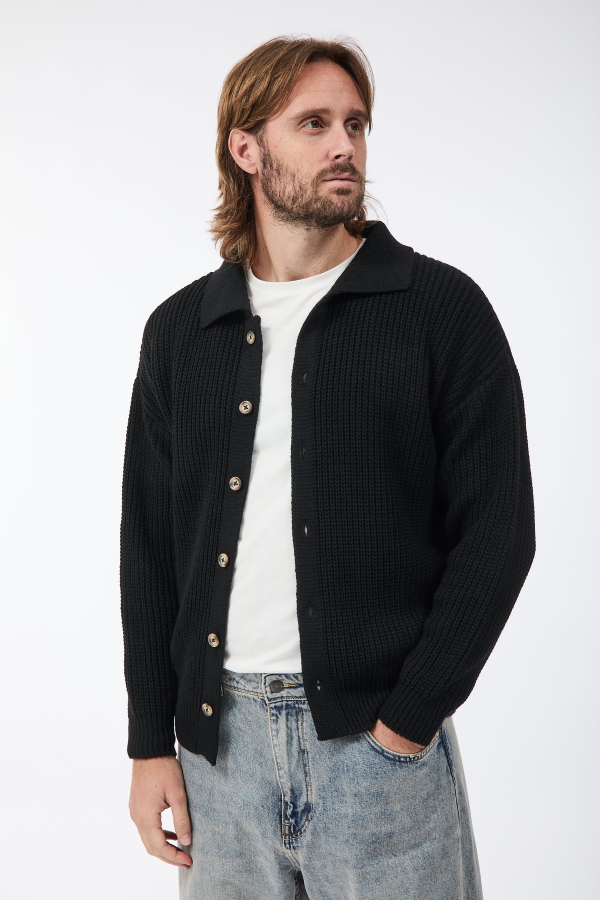 Cardigan imperial Nero C5