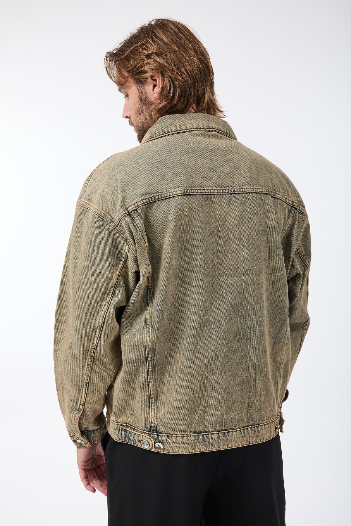 Giacchetta Over-d Denim Cammello J24