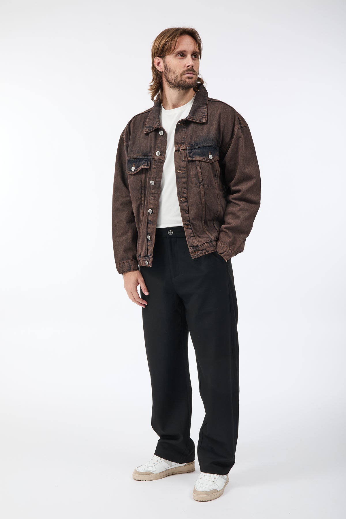 Giacchetta Over-d Denim Moro J24