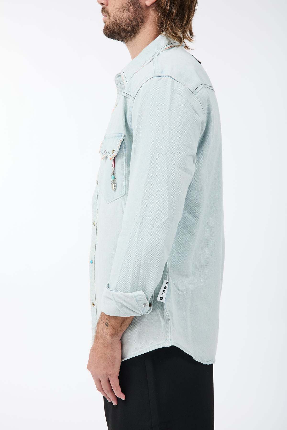 Camicia Berna Denim Destroy