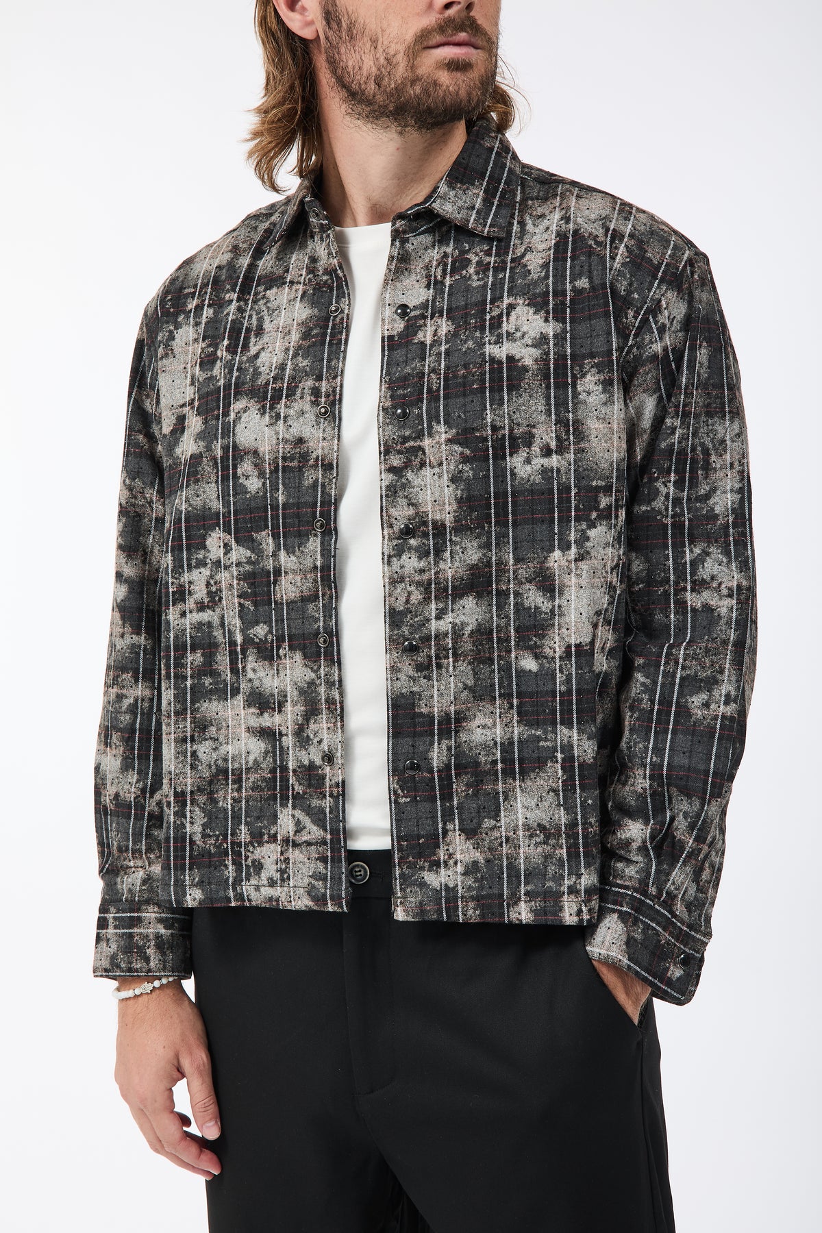 Camicia Berna Cropped Strass
