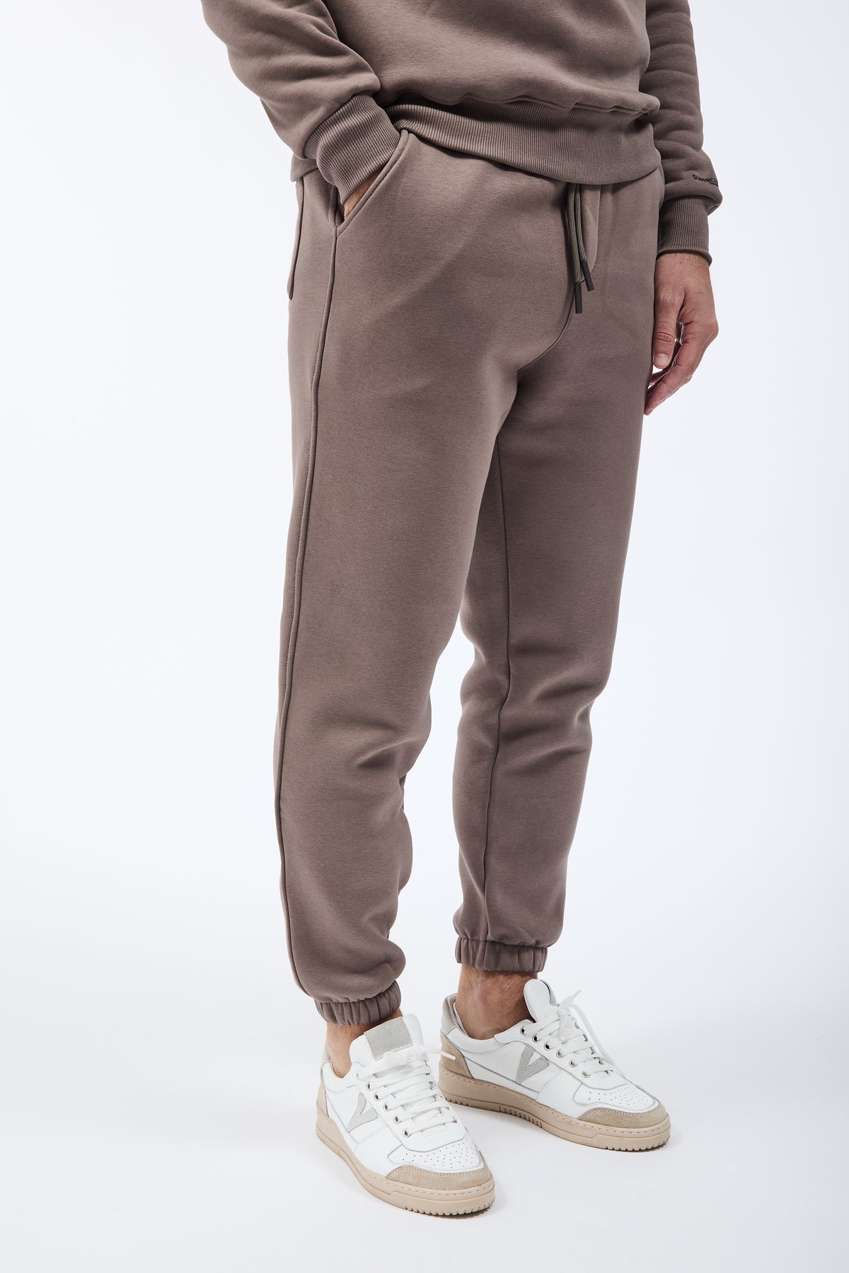 Pantalone Superculture Felpa Jog Tortora