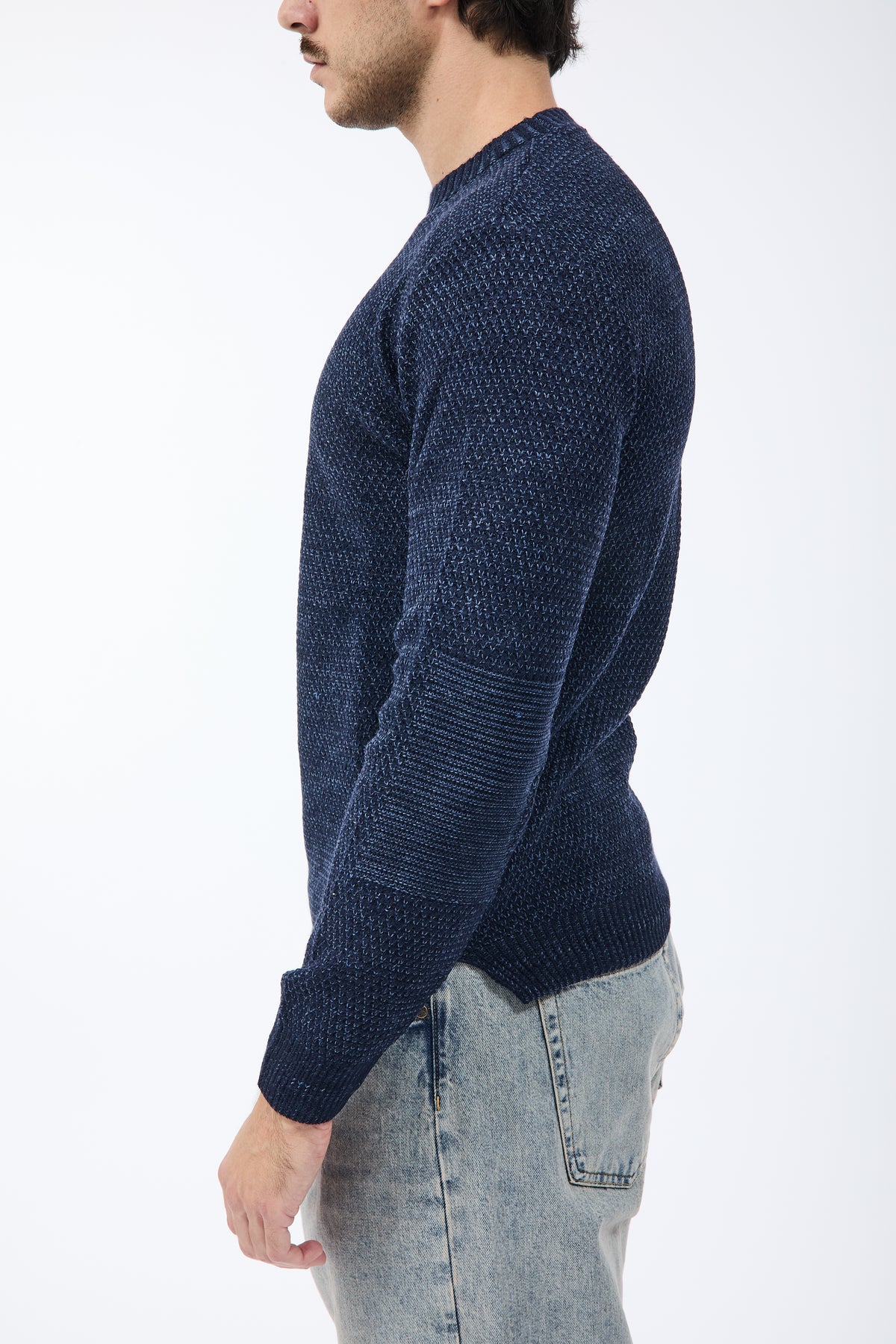 Maglione Block Eleven Scandiano Blu-Jeans