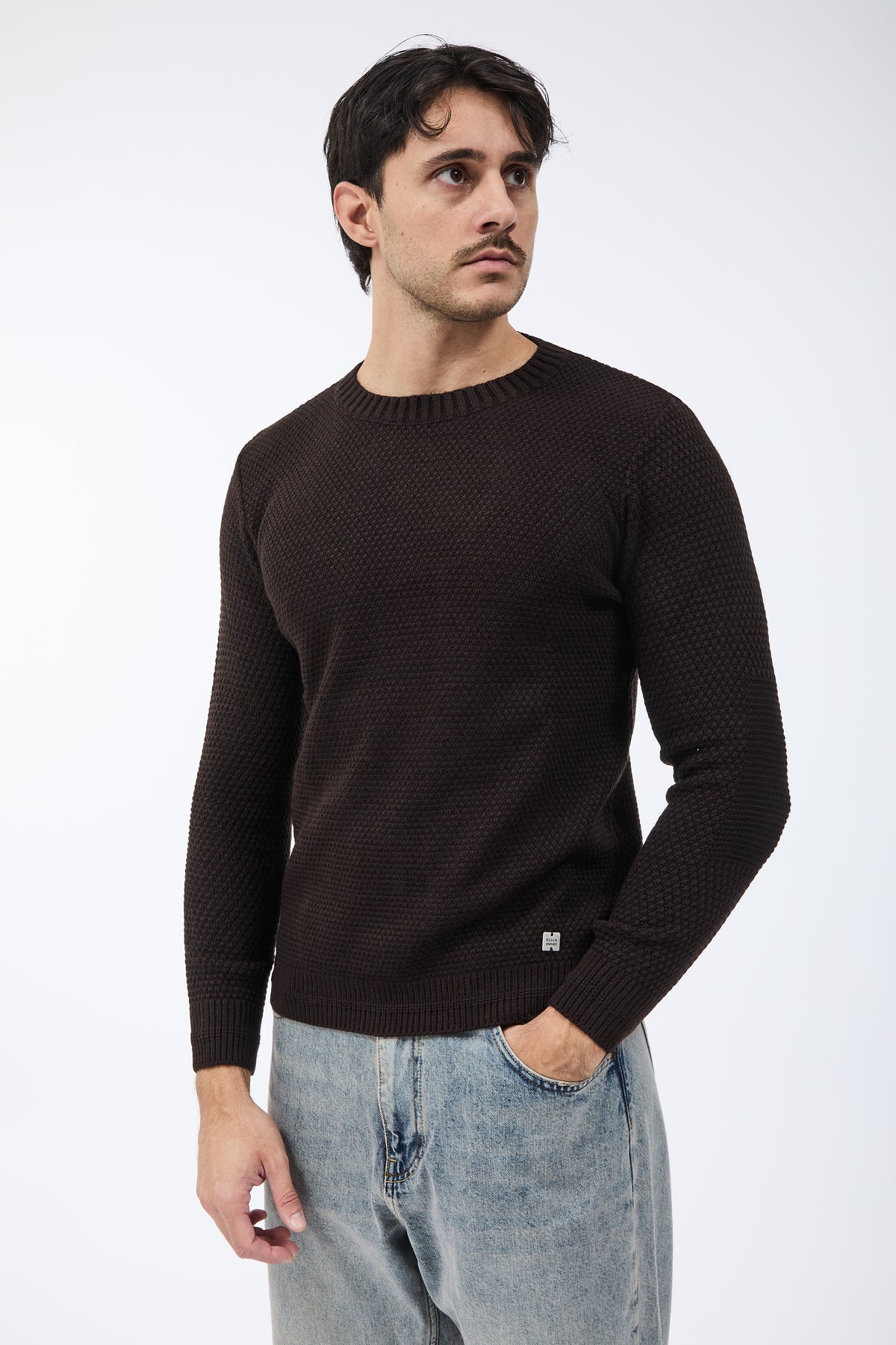 Maglione Block Eleven Scandiano Moro-Nero