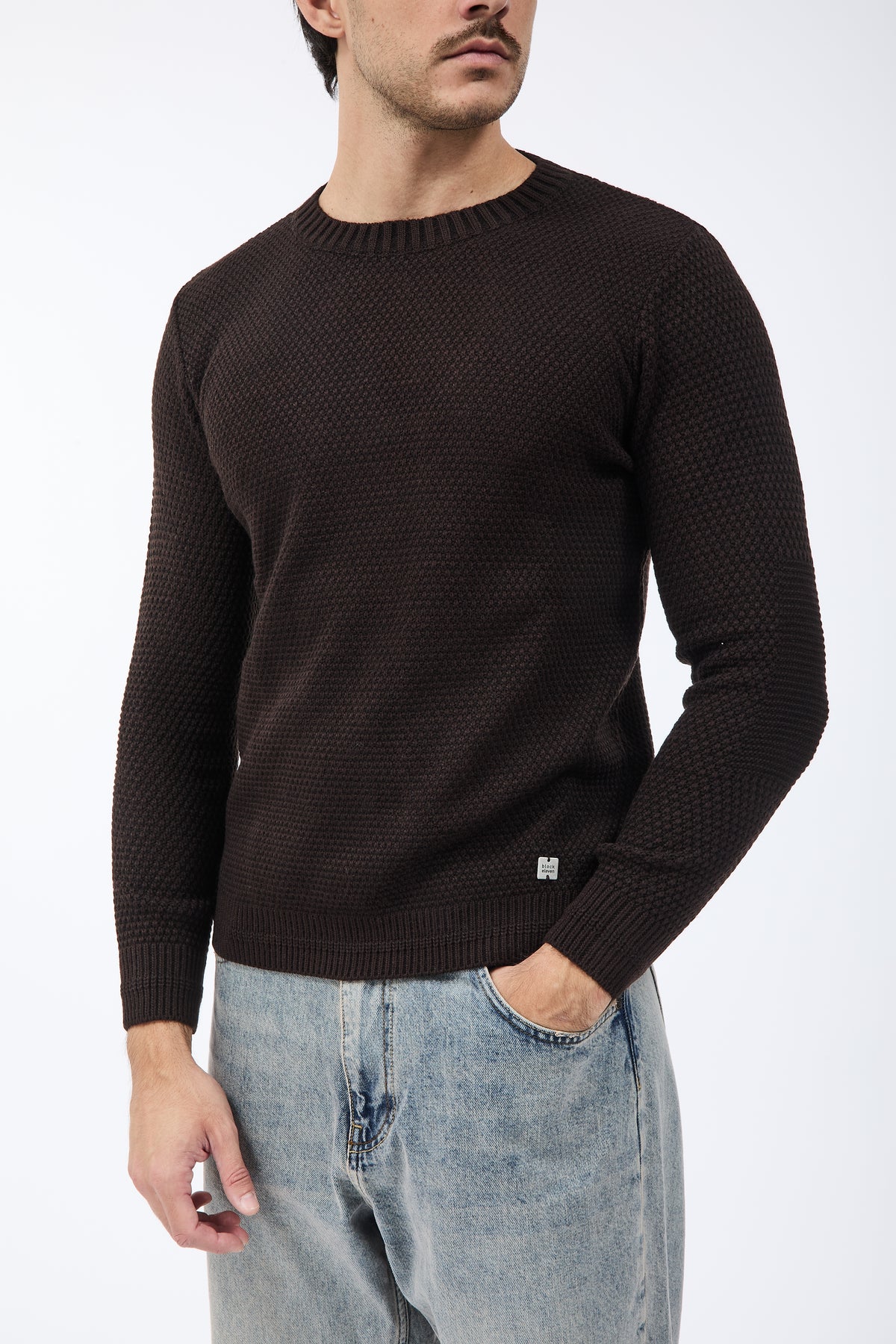 Maglione Block Eleven Scandiano Moro-Nero