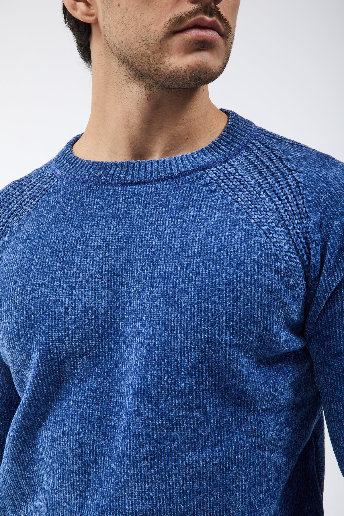 Maglione Over-d Ciniglia M21 Denim