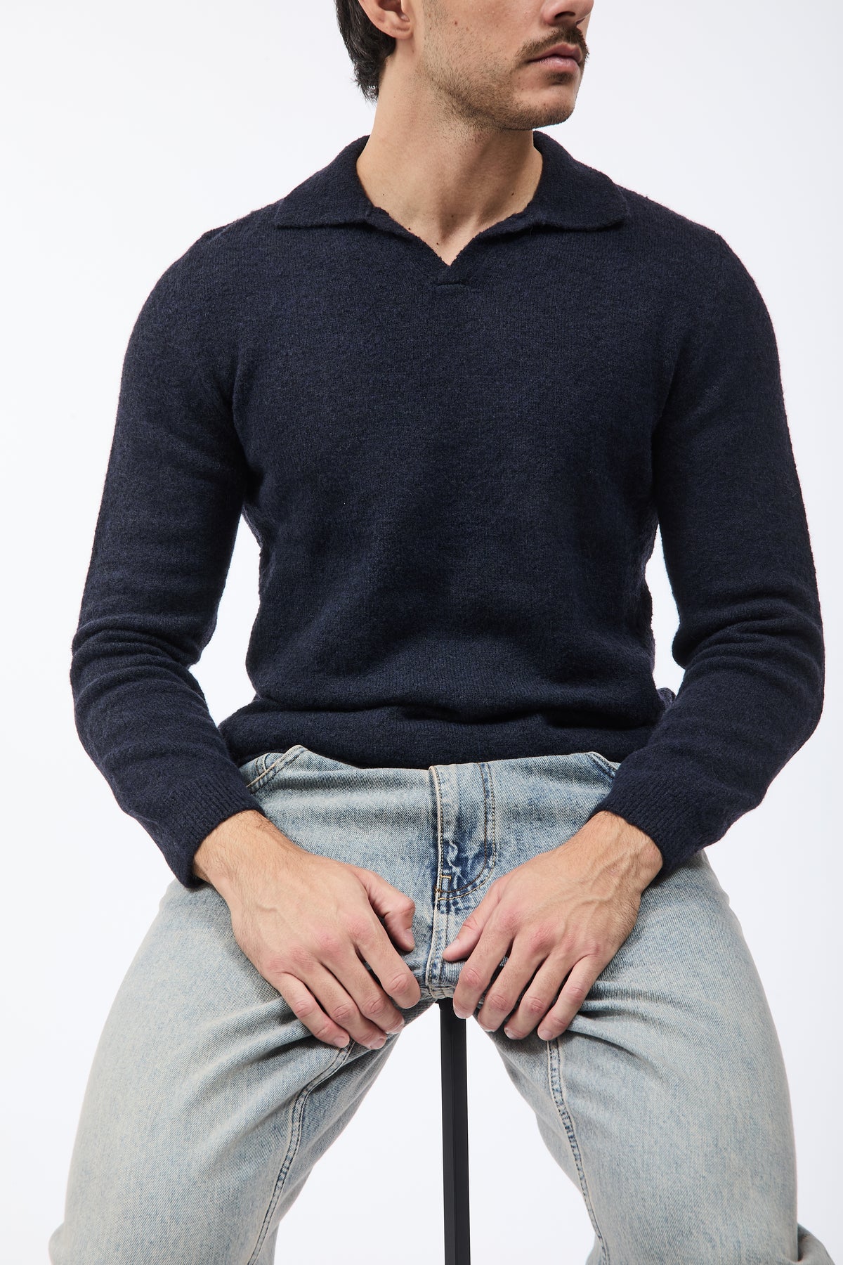 Maglione Alta Tensione Polo Blu