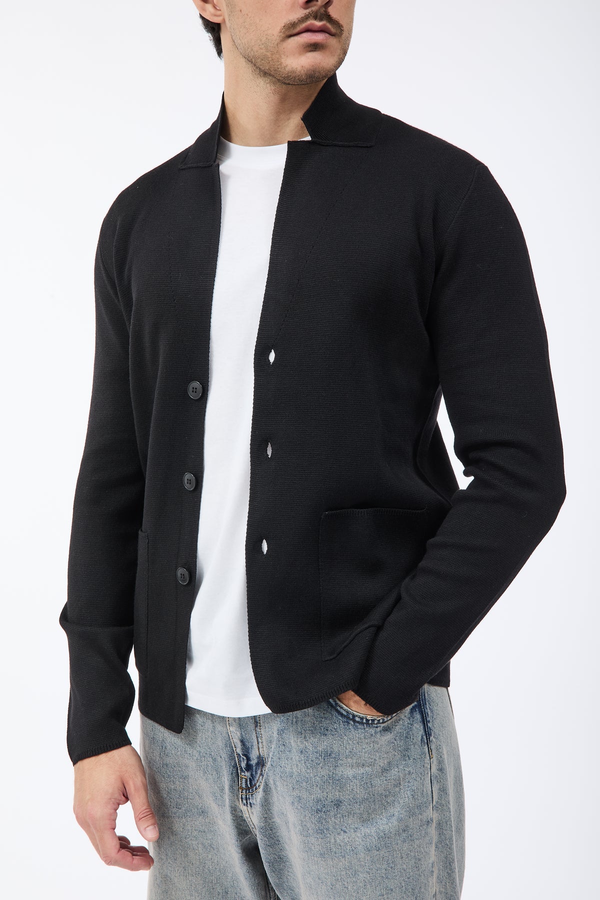 Cardigan Hamaki-ho Nero 1679