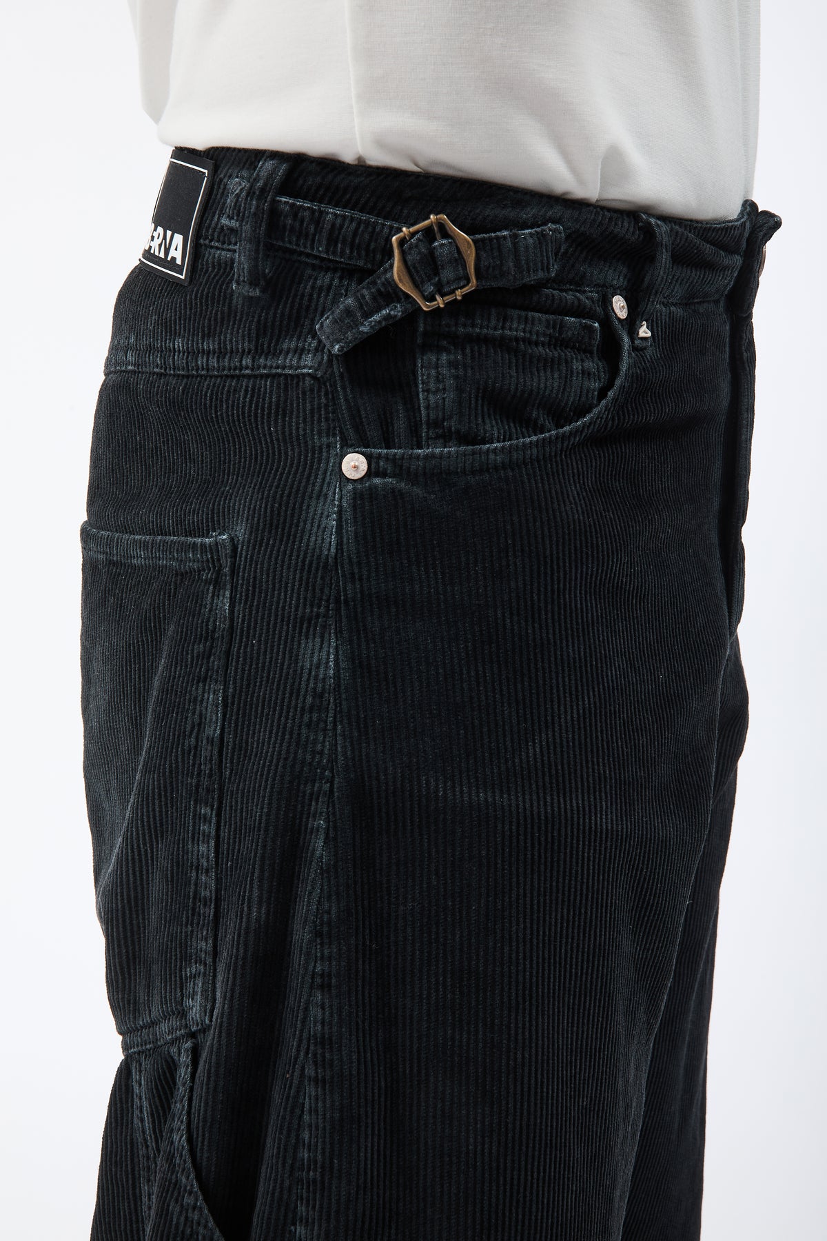 Pantalone Berna Carpenter Velluto Nero