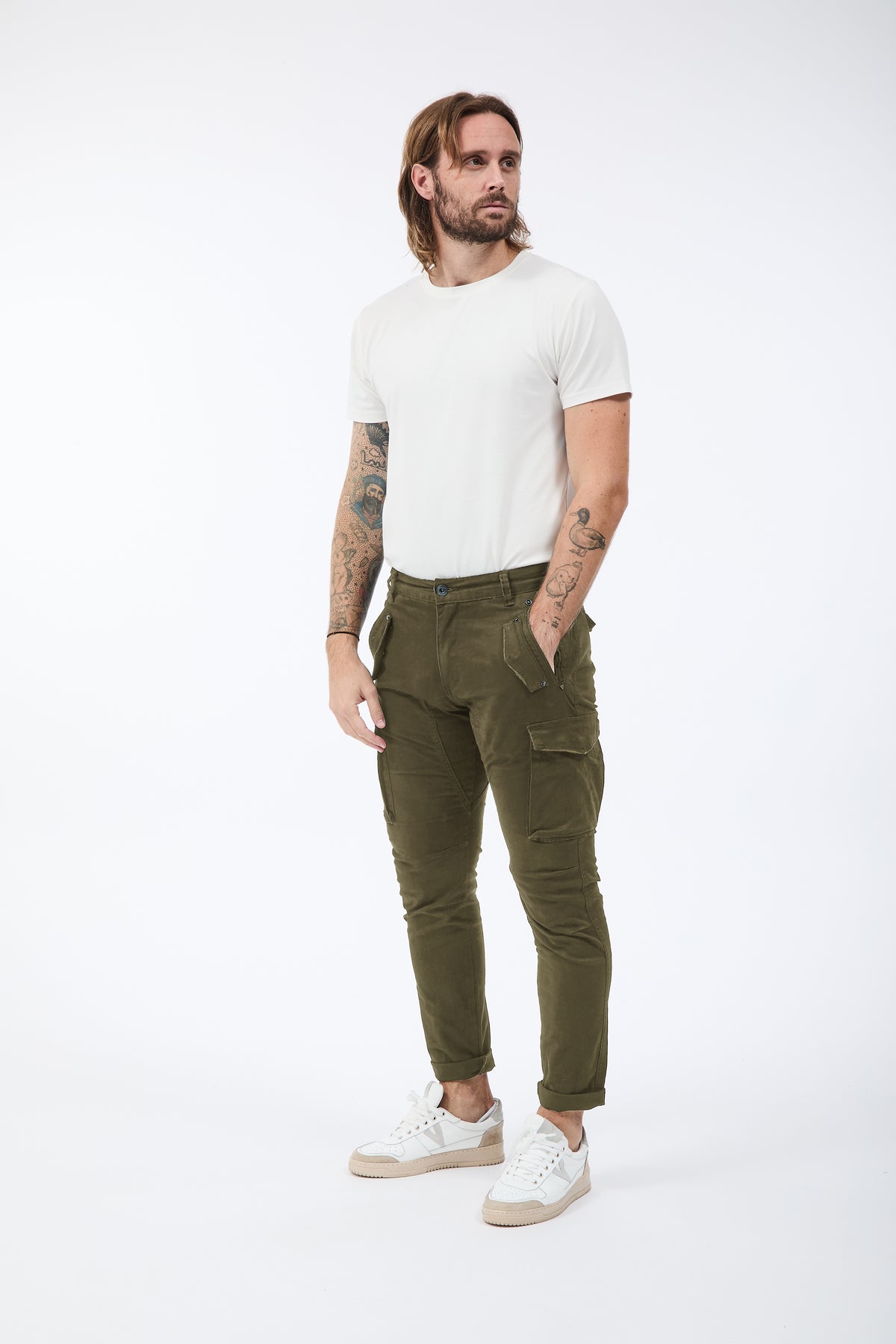 Pantalone Gianni Lupo Cargo Militare 2363