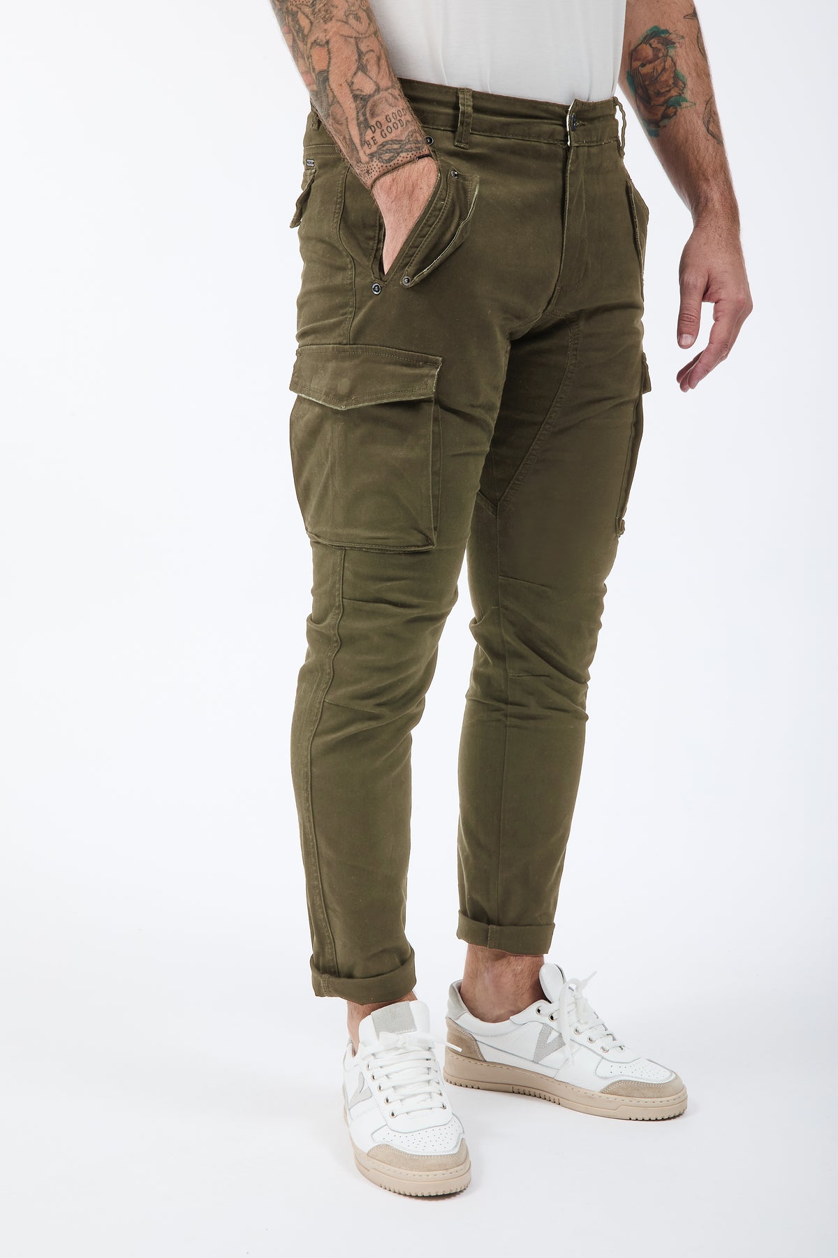 Pantalone Gianni Lupo Cargo Militare 2363