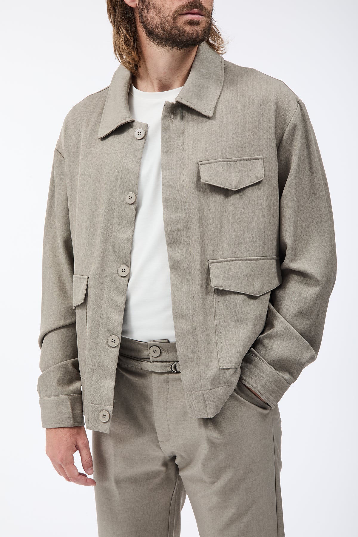 Camicia Imperial Tortora 525