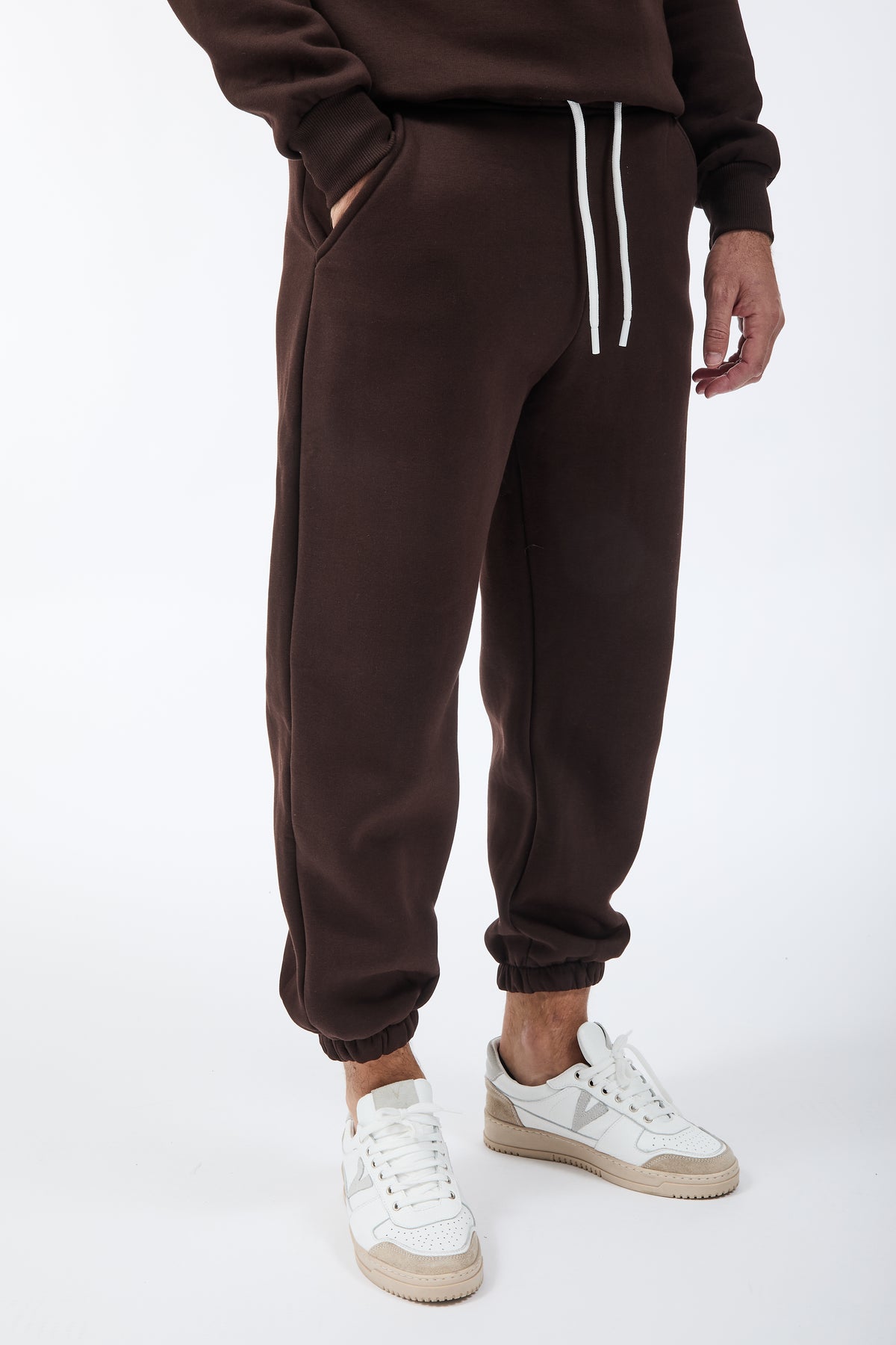 Pantalone Berna Felpa Polsino Moro