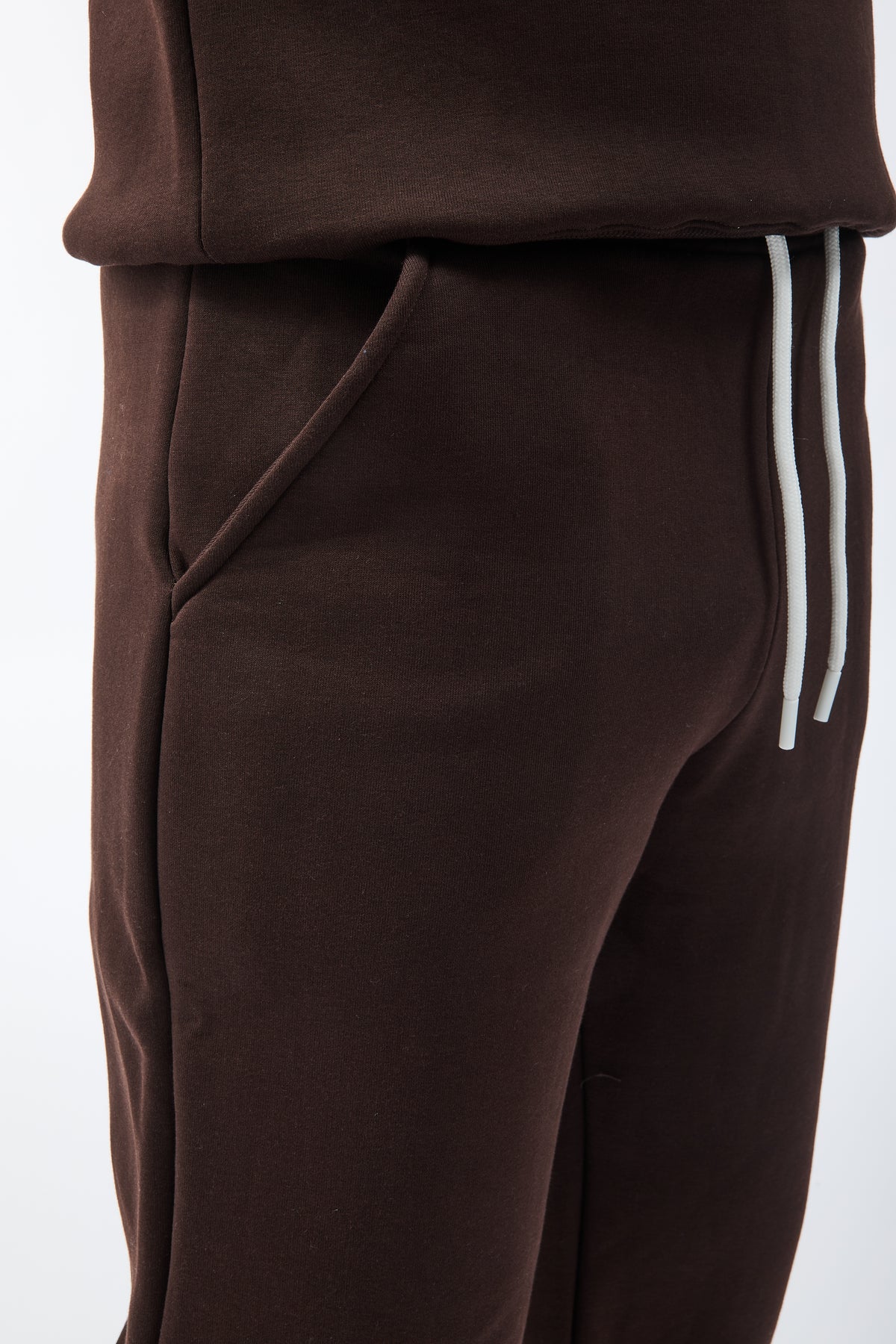 Pantalone Berna Felpa Polsino Moro