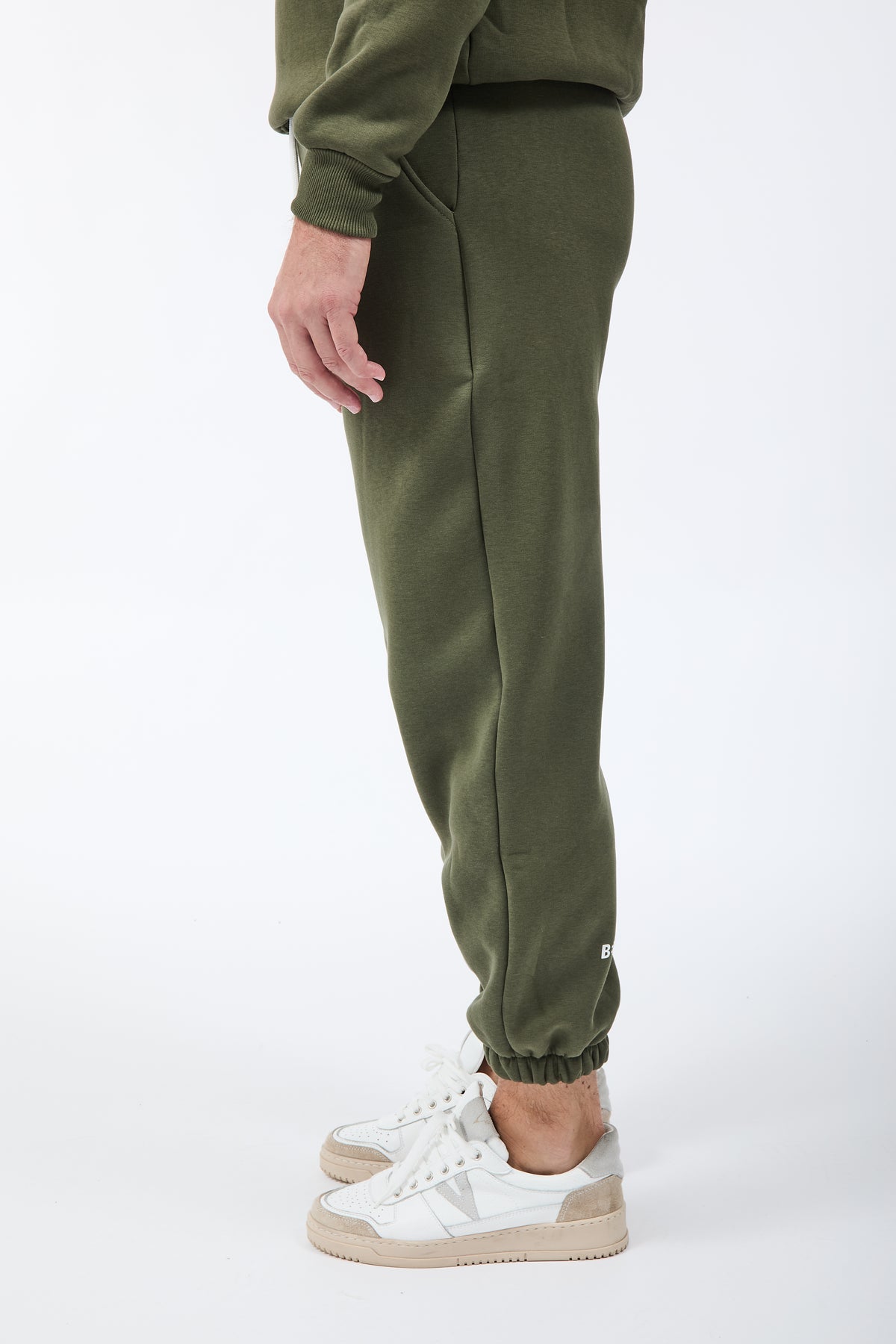 Pantalone Berna Felpa Polsino Muschio