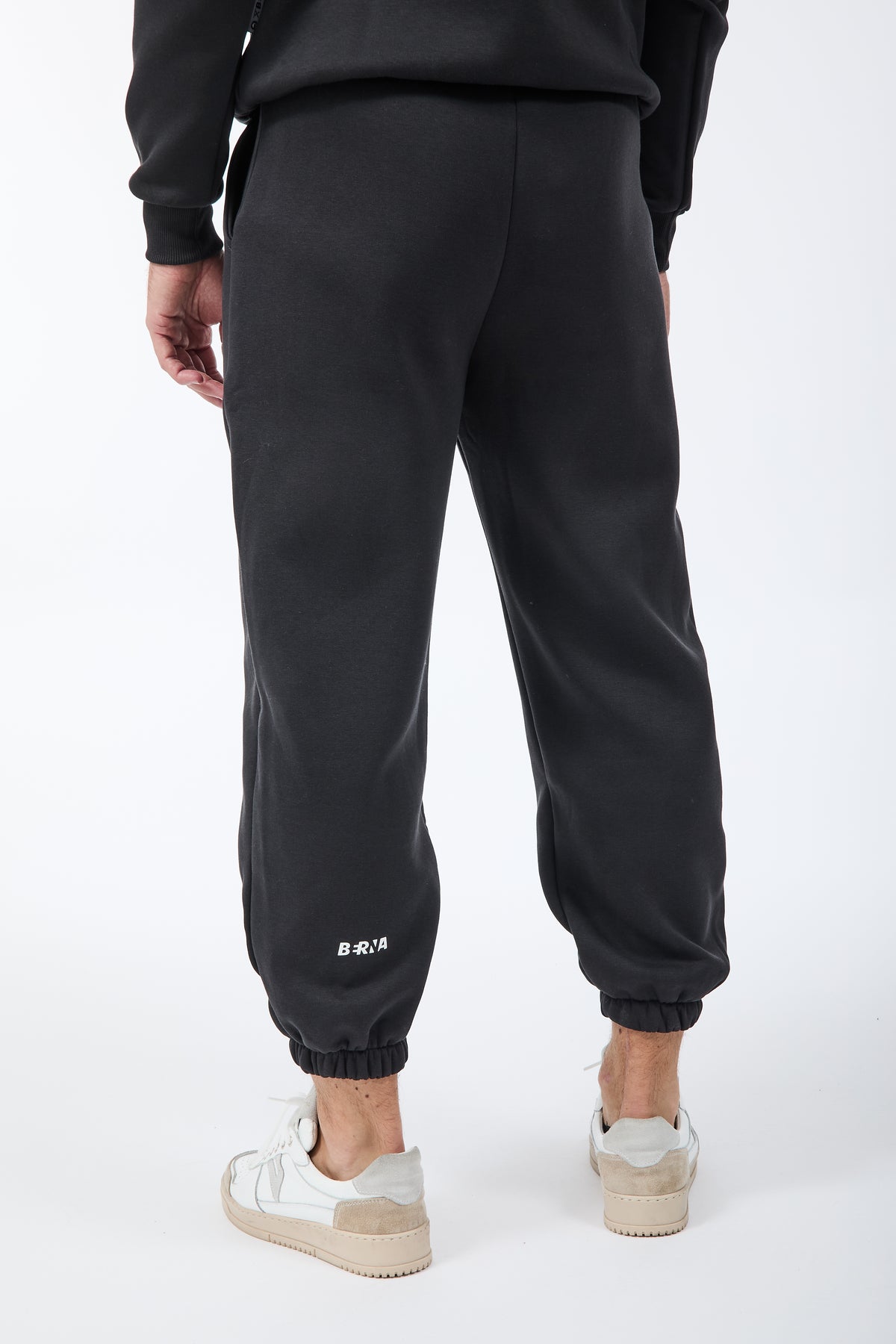 Pantalone Berna Felpa Polsino Piombo