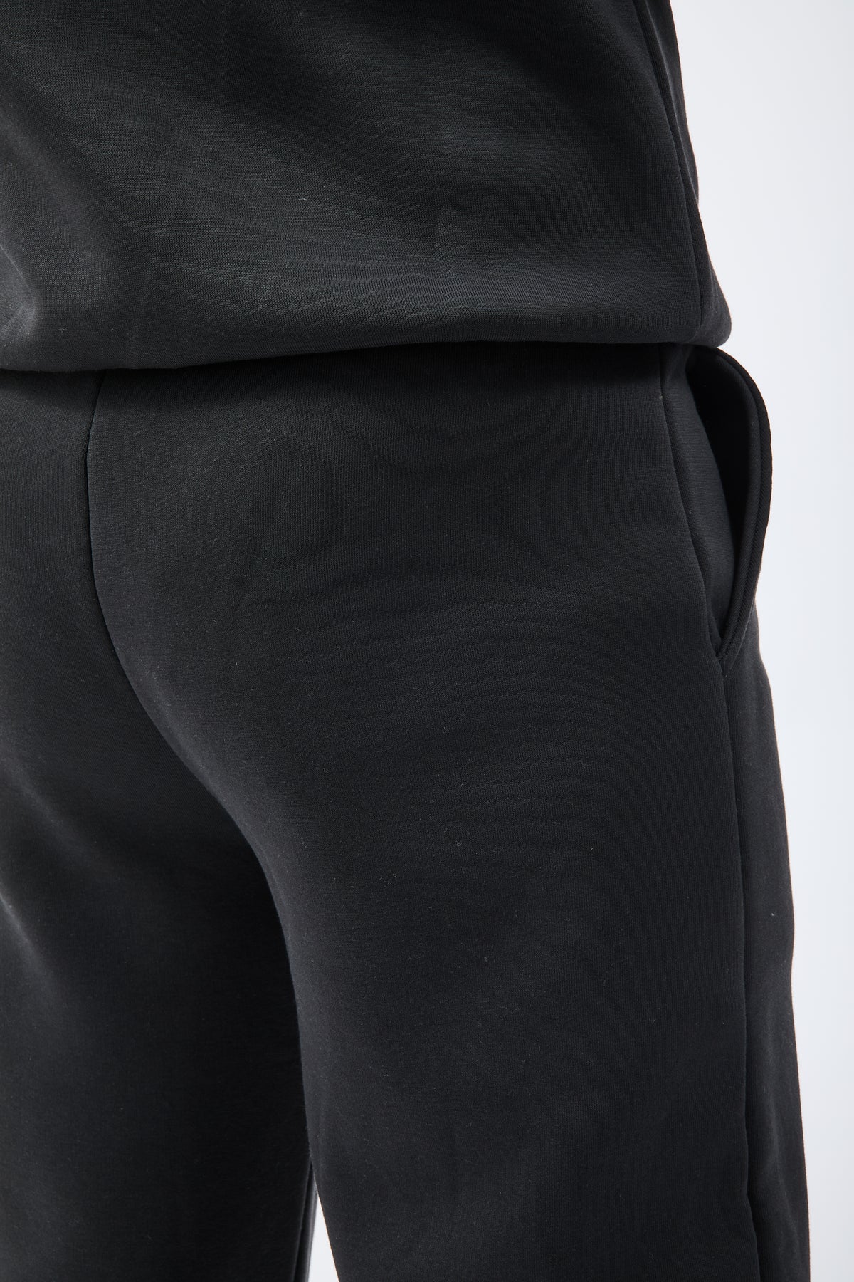 Pantalone Berna Felpa Polsino Piombo