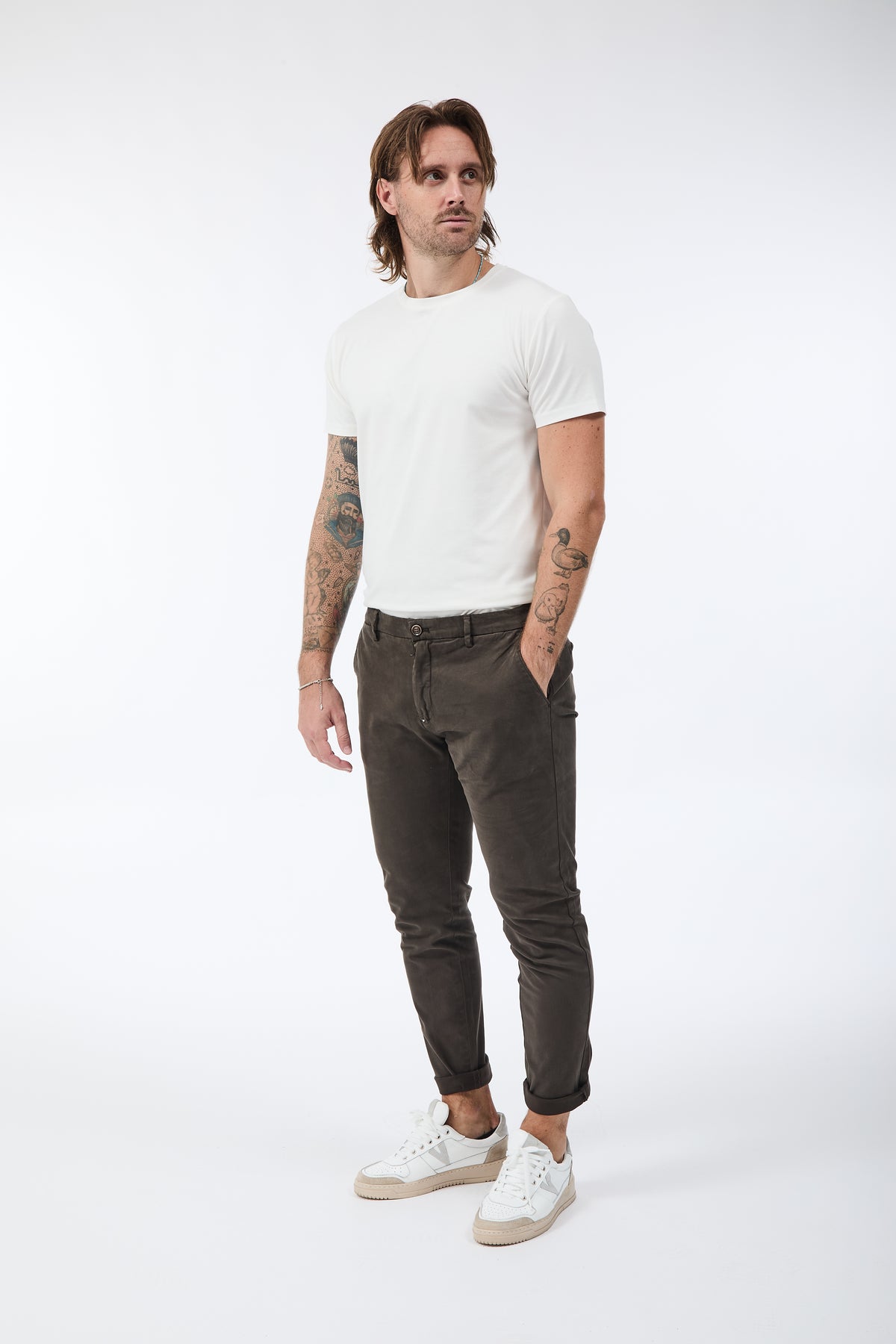 Pantalone Gianni Lupo Tahoma Caffè