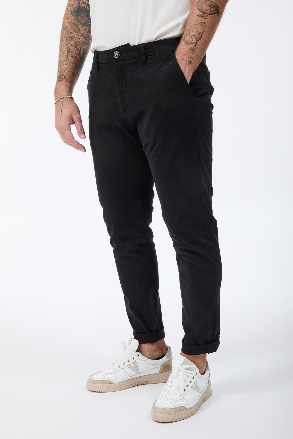 Pantalone Gianni Lupo Tahoma Nero