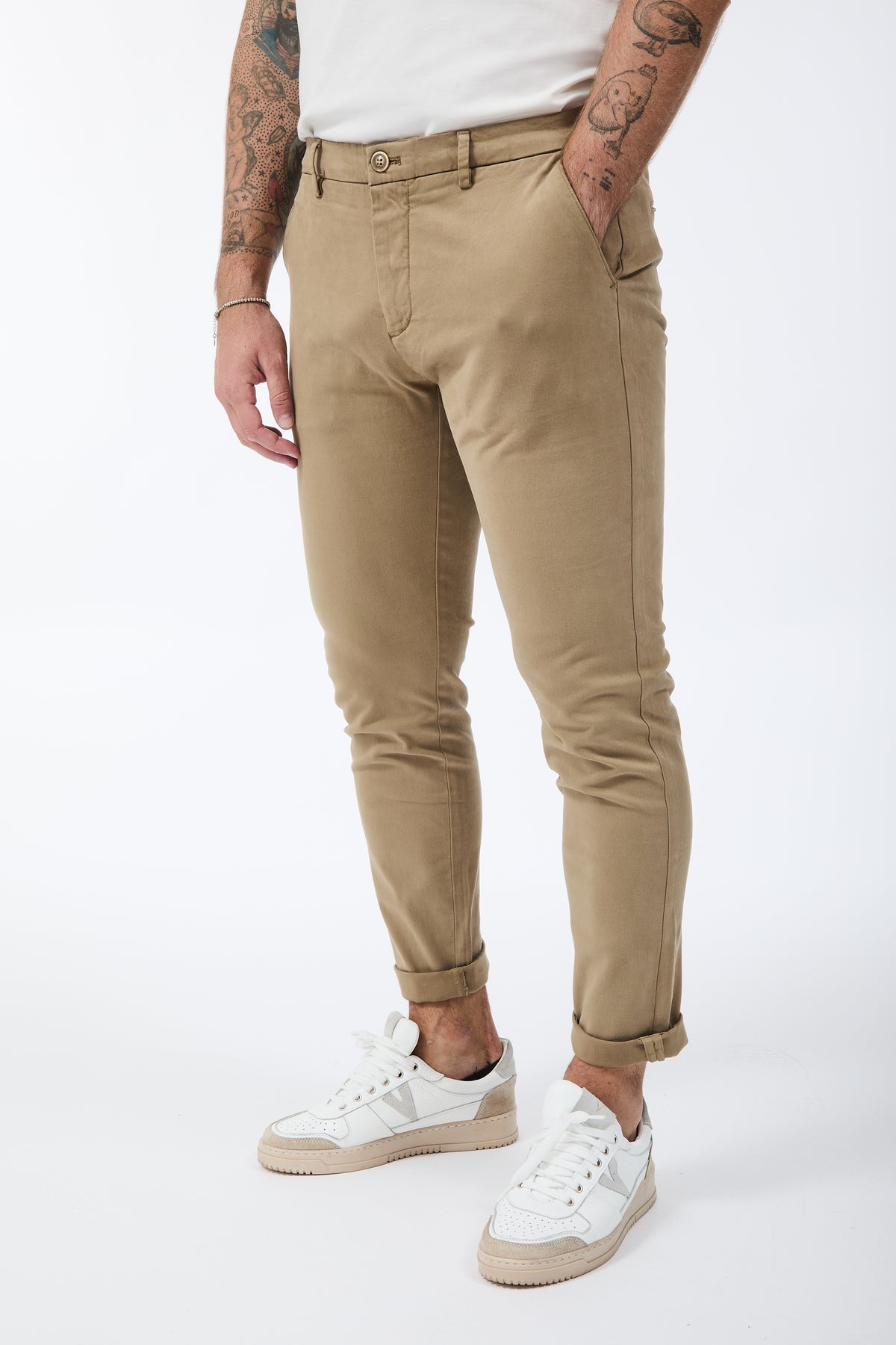 Pantalone Gianni Lupo Tahoma Cammello
