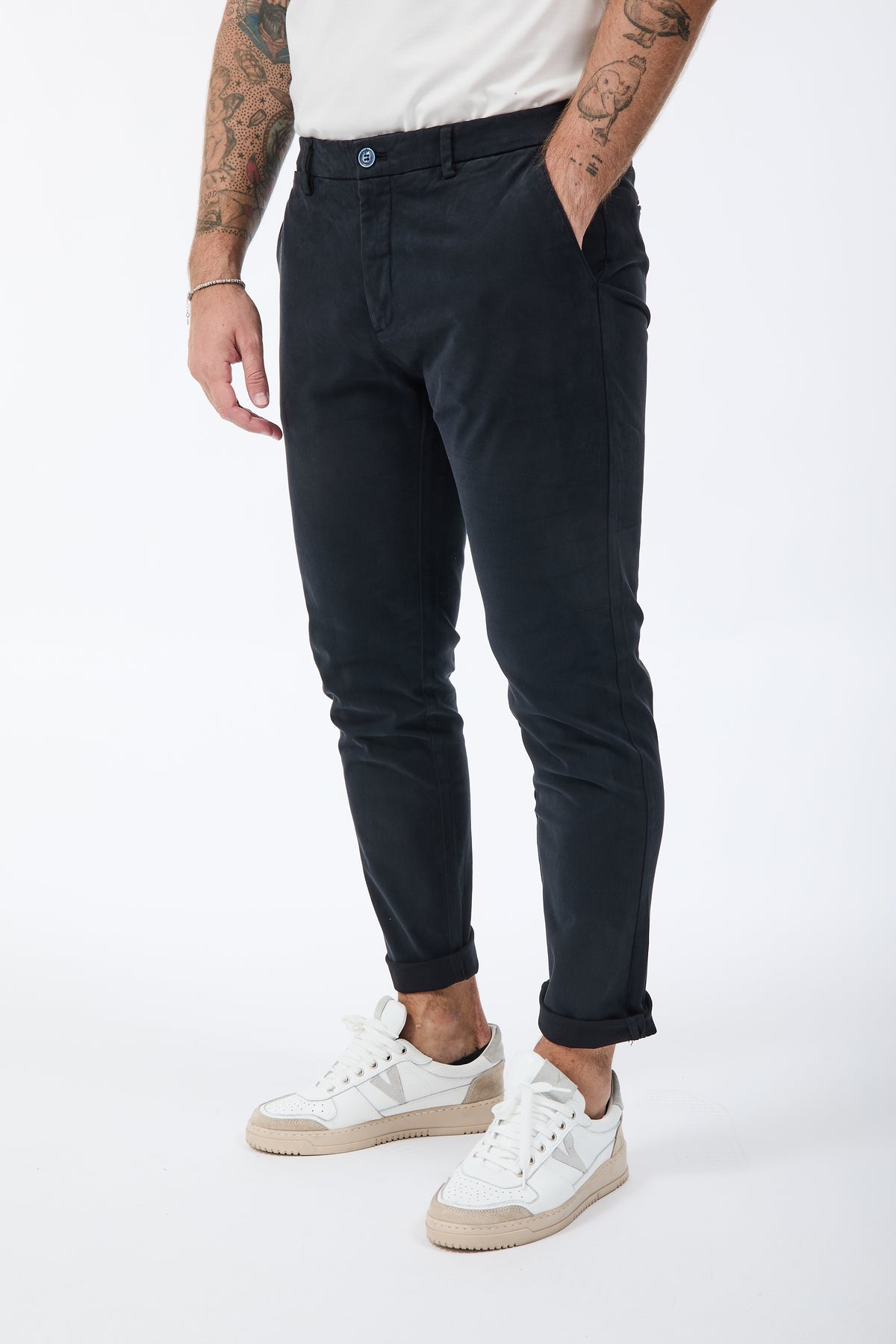 Pantalone Gianni Lupo Tahoma Navy