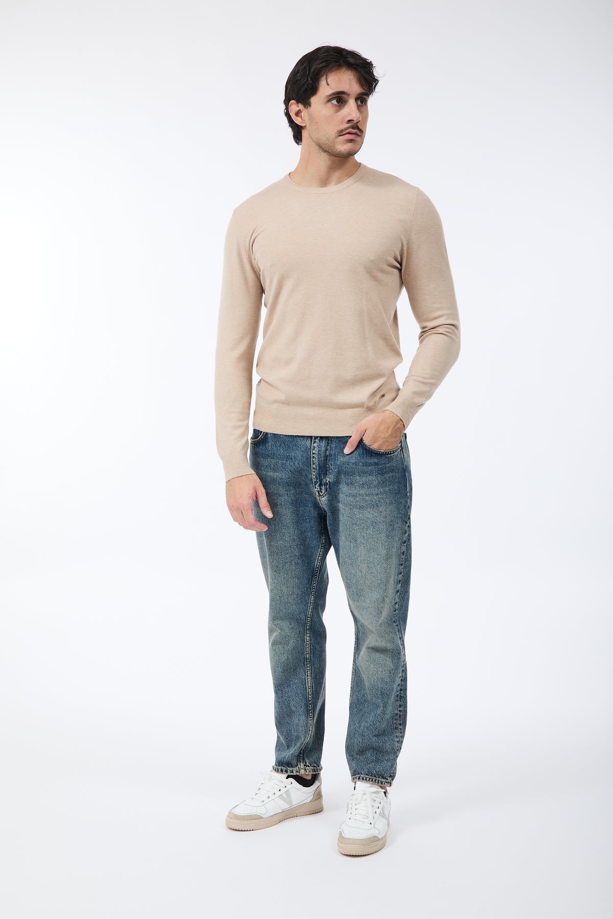 Maglioncino Gianni Lupo 33398 Cammello